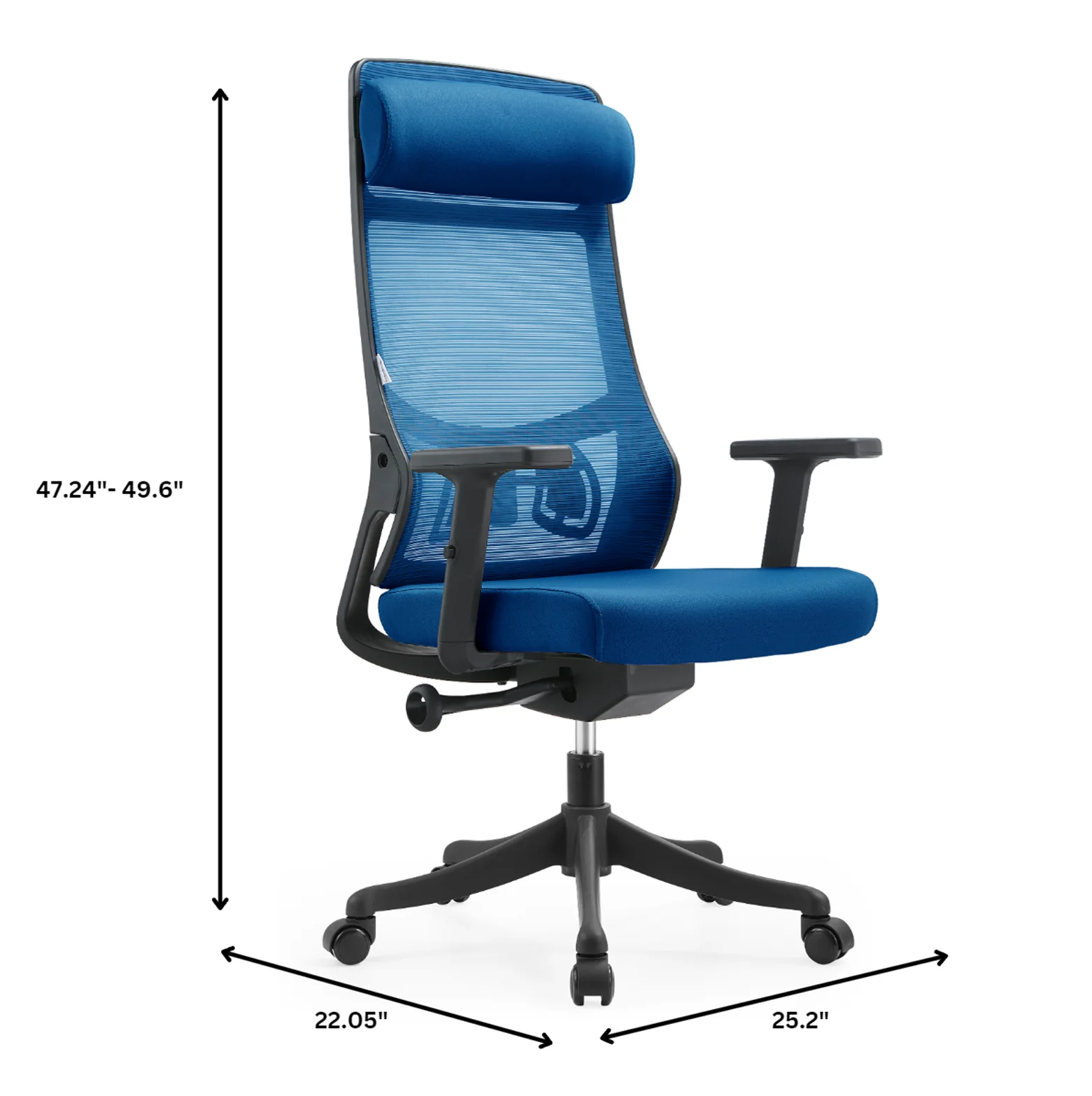 Office Dale Series Office Task Chair In Blue
