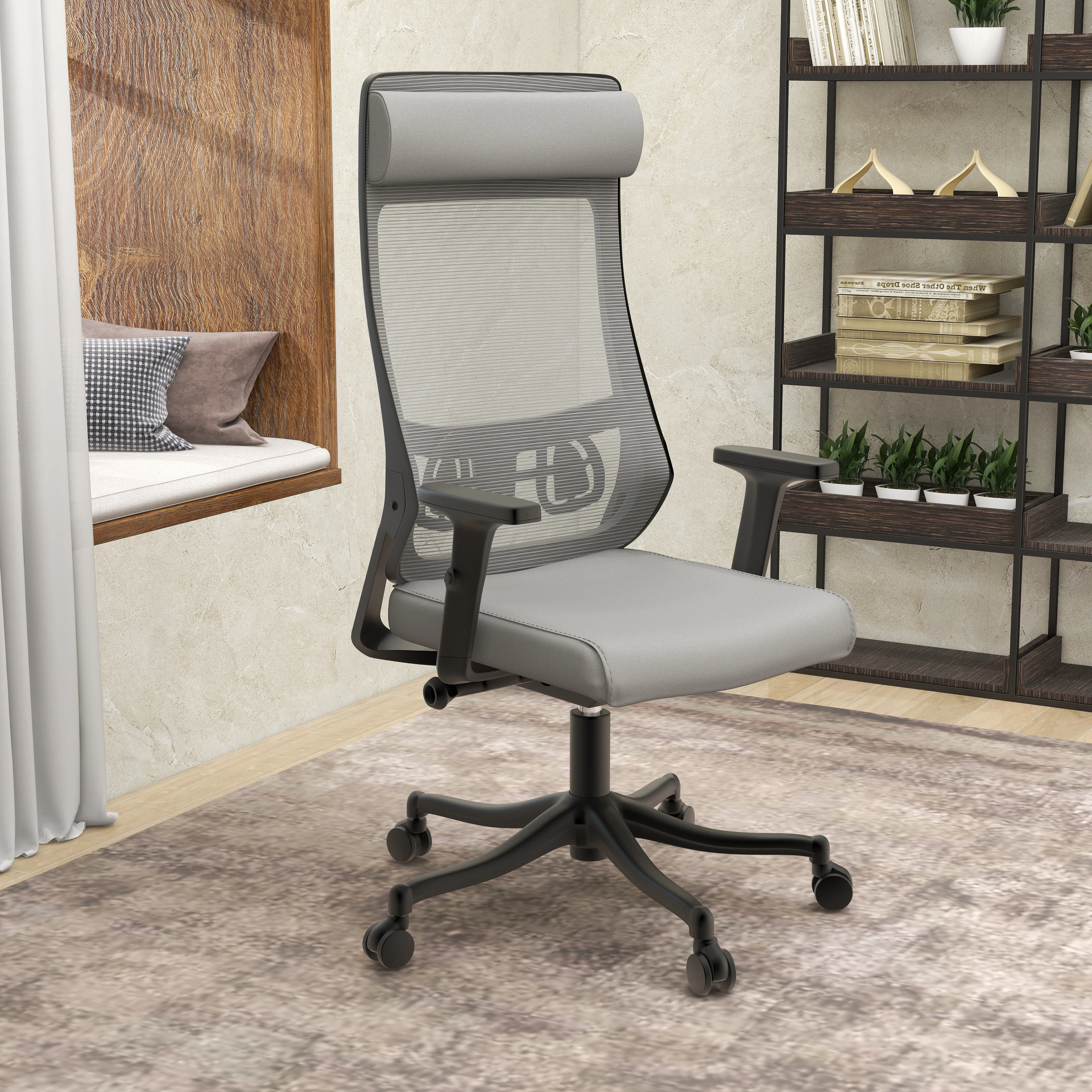 Office Dale Series Office Task Chair In Grey