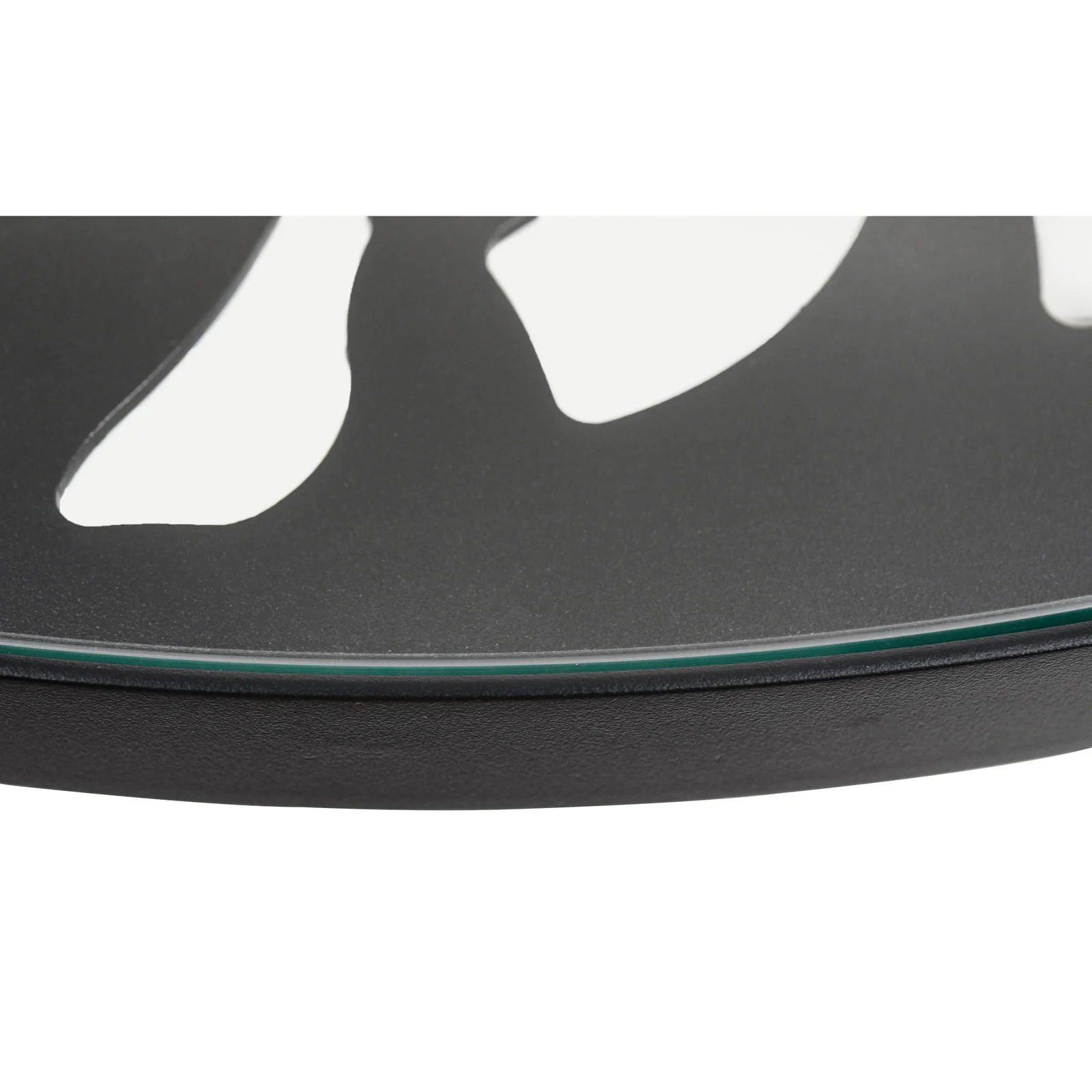 Devon Tree Design Glass Top Aluminum Base Indoor Outdoor End Table