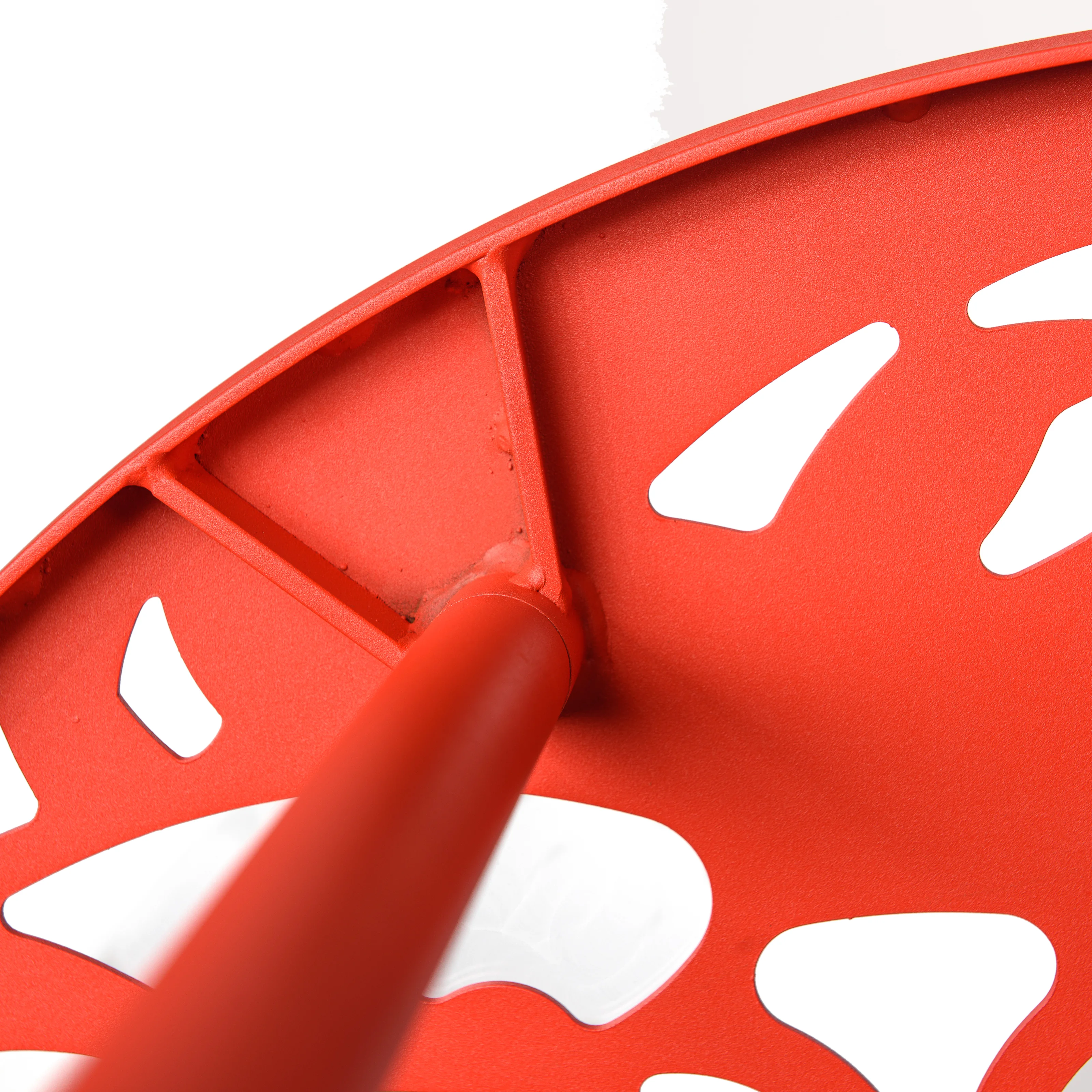 Devon Mid-Century Modern 3-Piece Aluminum Outdoor Patio Dining Set with Tempered Glass Top Table and 2 Stackable Flower Design Chairs for Patio, Poolside, Balcony, and Backyard Garden