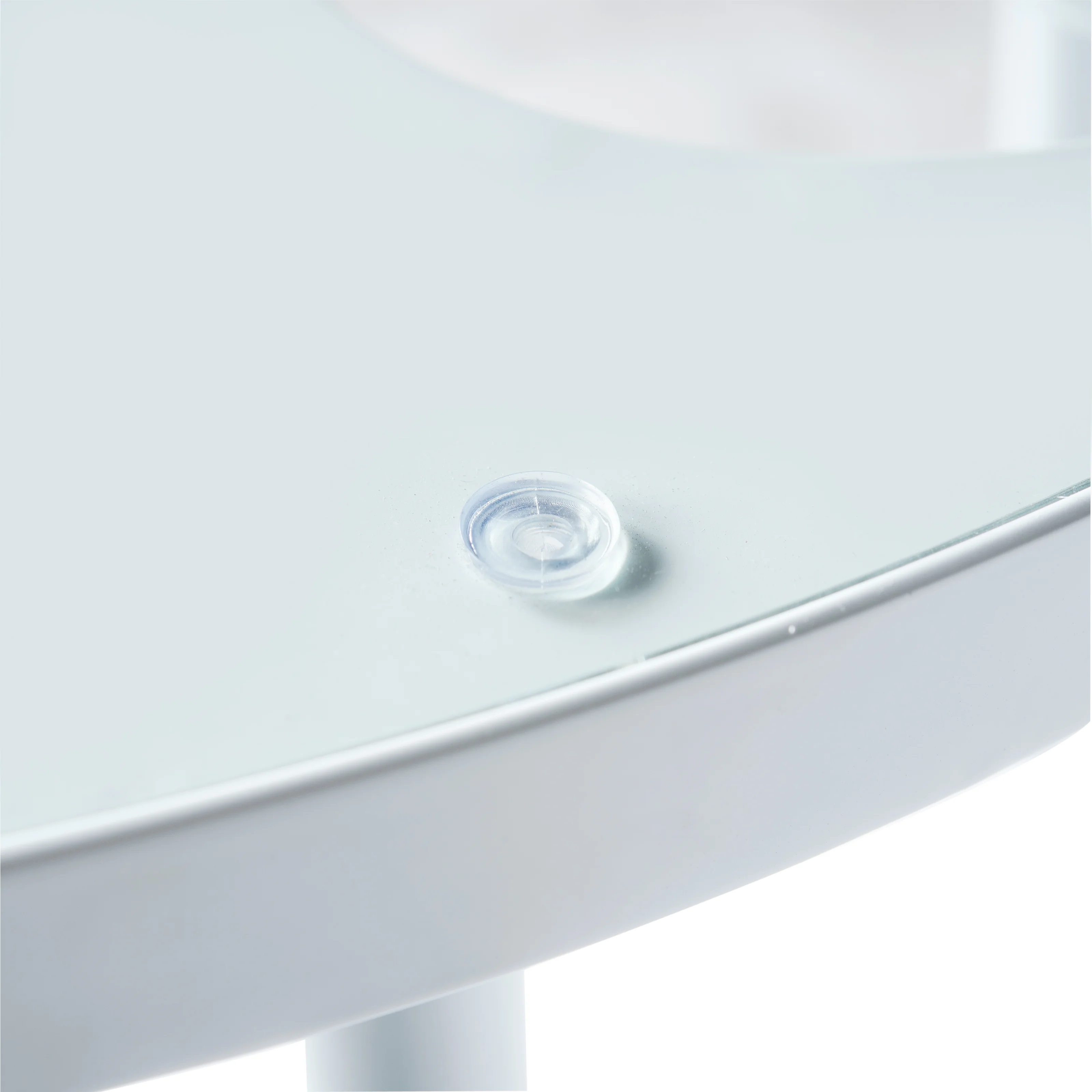 Devon Mid-Century Modern 5-Piece Aluminum Outdoor Patio Dining Set with Tempered Glass Top Table and 4 Stackable Flower Design Arm Chairs for Patio, Poolside, Balcony, and Backyard Garden