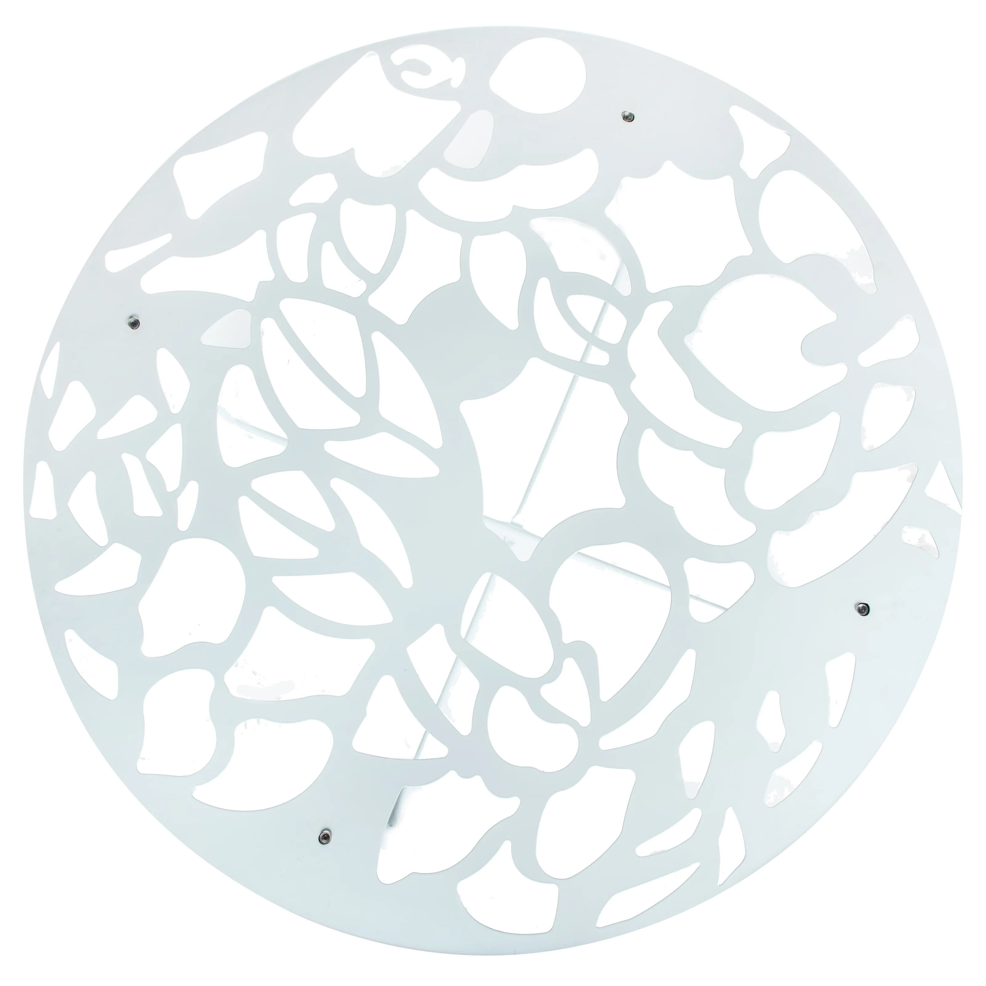 Devon Tree Design Glass Top Aluminum Base Indoor Outdoor Dining Table