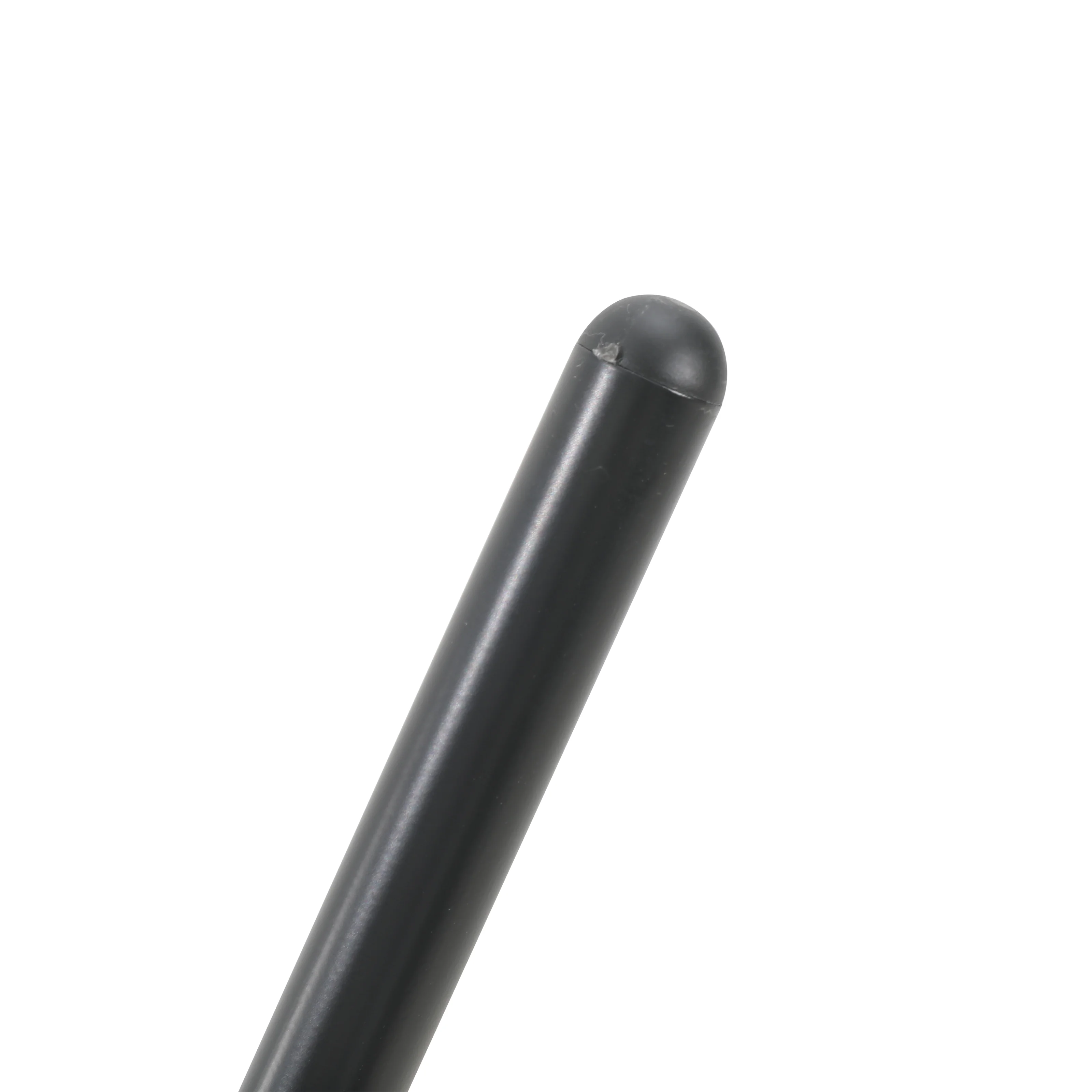 Ervilla Mid-Century Modern Wicker Bar Stool with Fabric Seat and Black Powder Coated Steel Frame, Set of 2 in Black