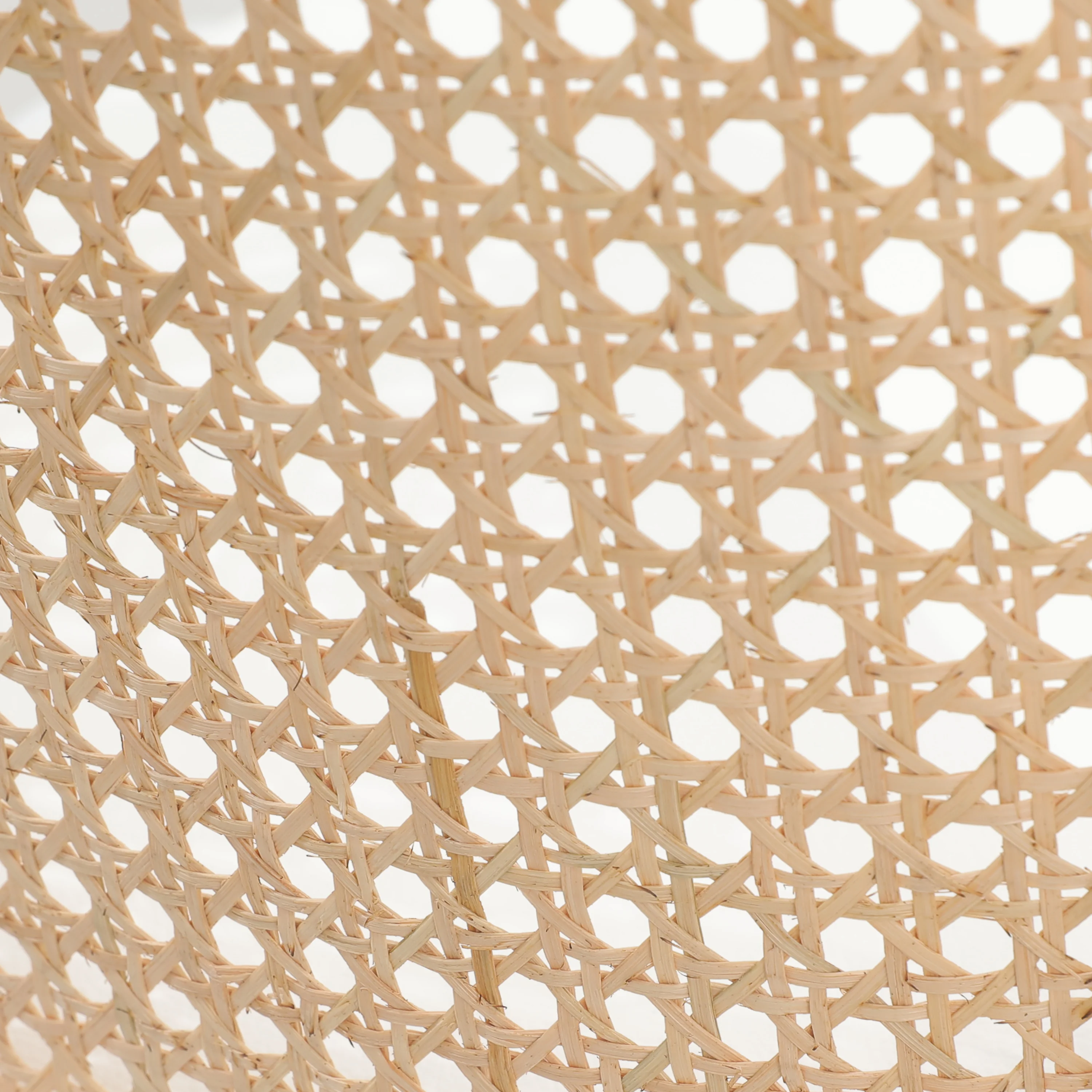 Ervilla Mid-Century Modern Wicker Bar Stool with Fabric Seat and White Powder Coated Steel Frame, Set of 2 in White