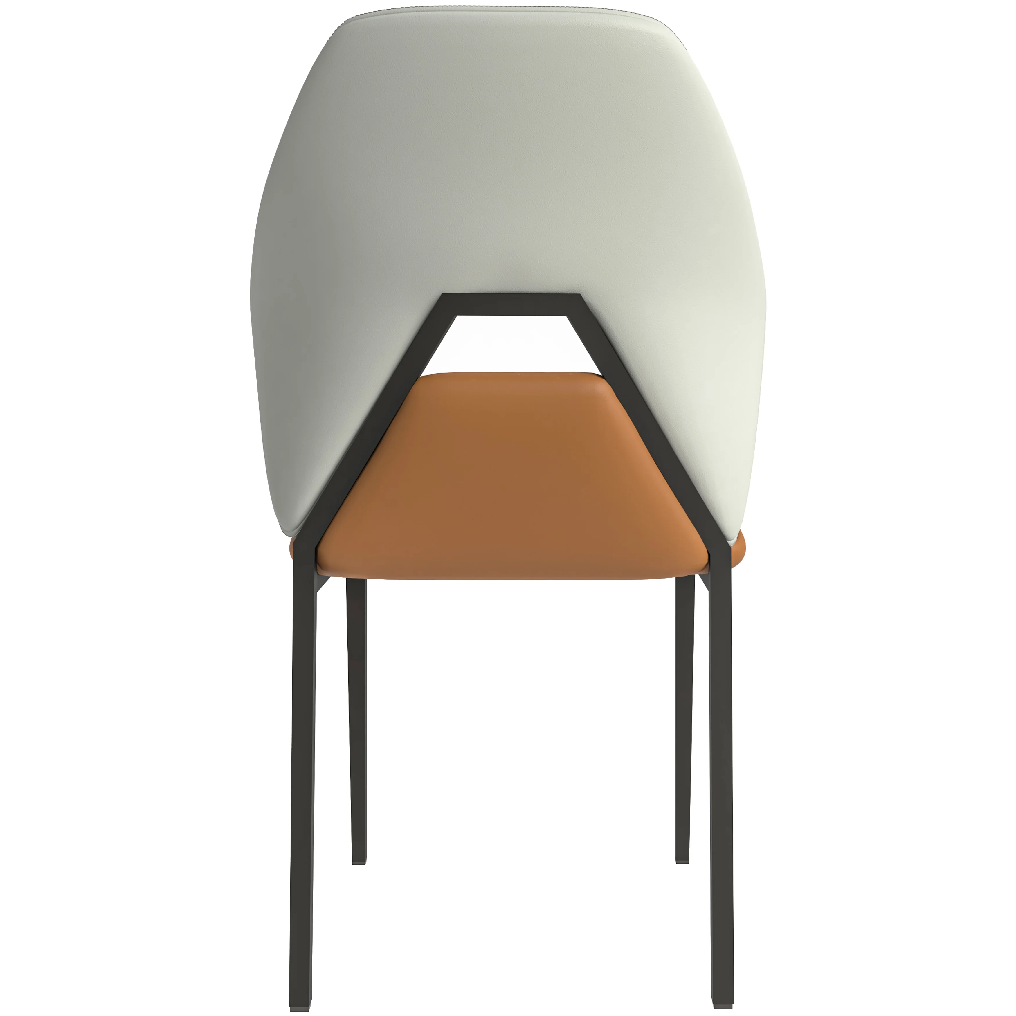 Eclat collection Modern Dining Chair in Brown