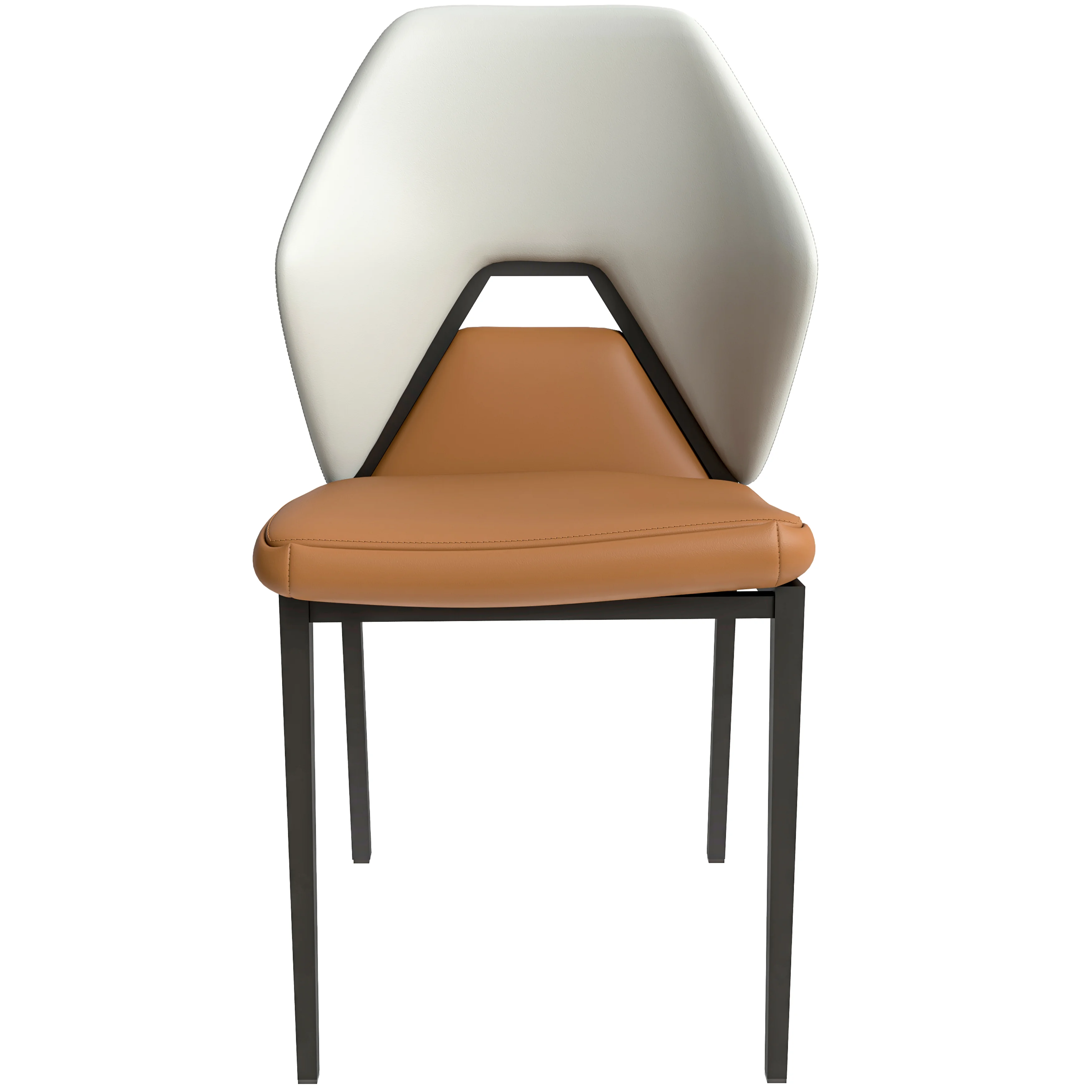 Eclat collection Modern Dining Chair in Brown