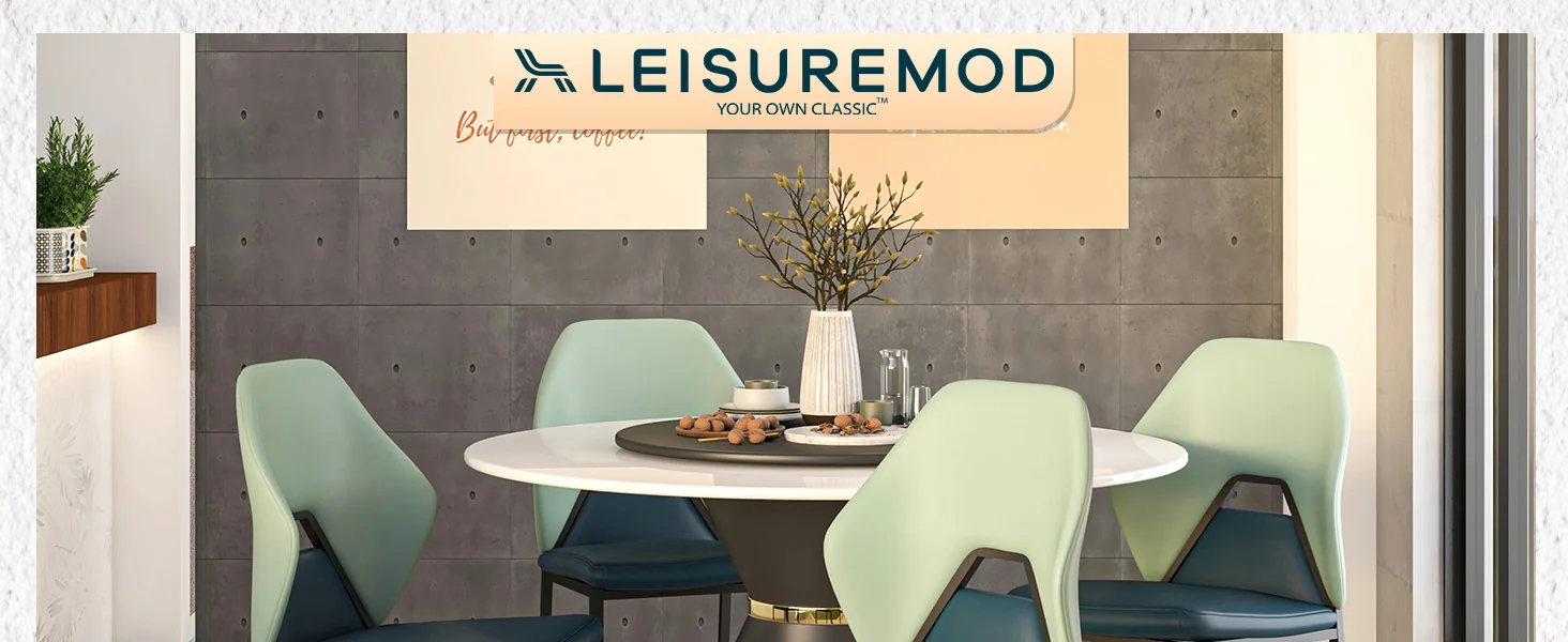 Eclat collection Modern Dining Chair in Green/Blue