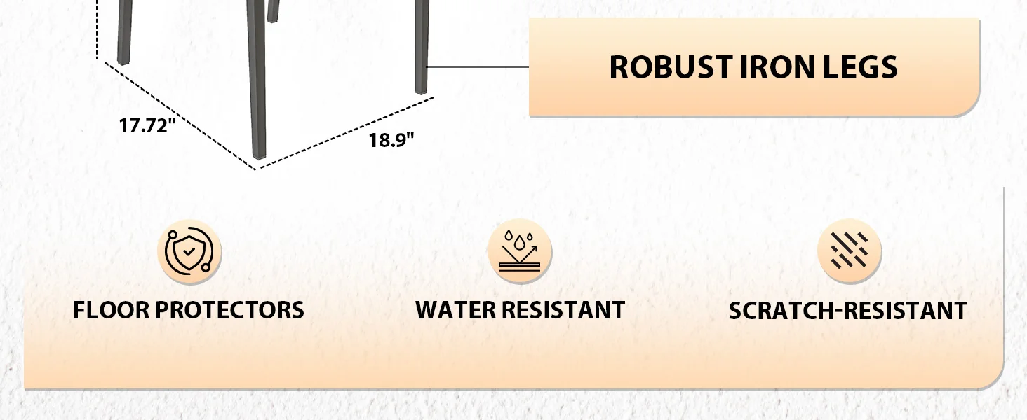 Eclat collection Modern Dining Chair in Green Blue Set of 4