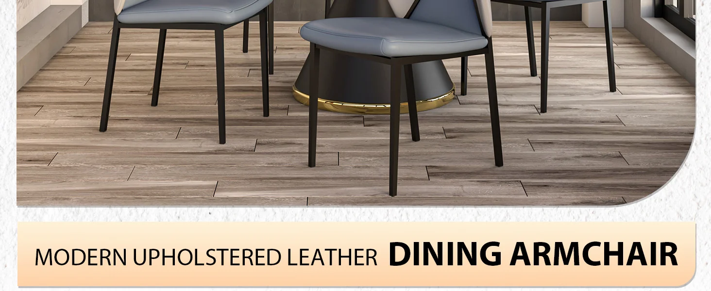 Eclat collection Modern Dining Chair in Grey Set of 4