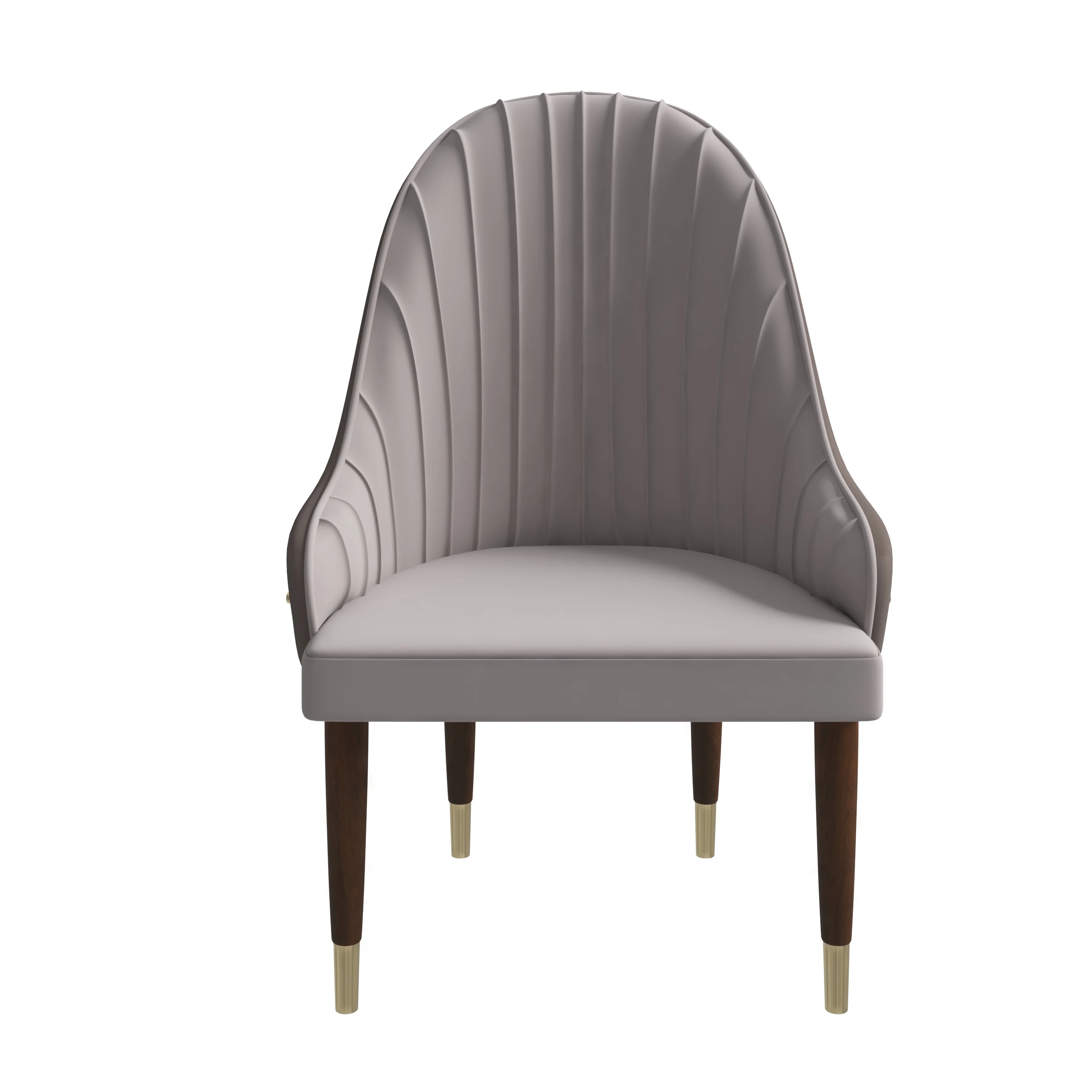 Elara Collection Wooden Dining Chair in Two-Tone Toupe
