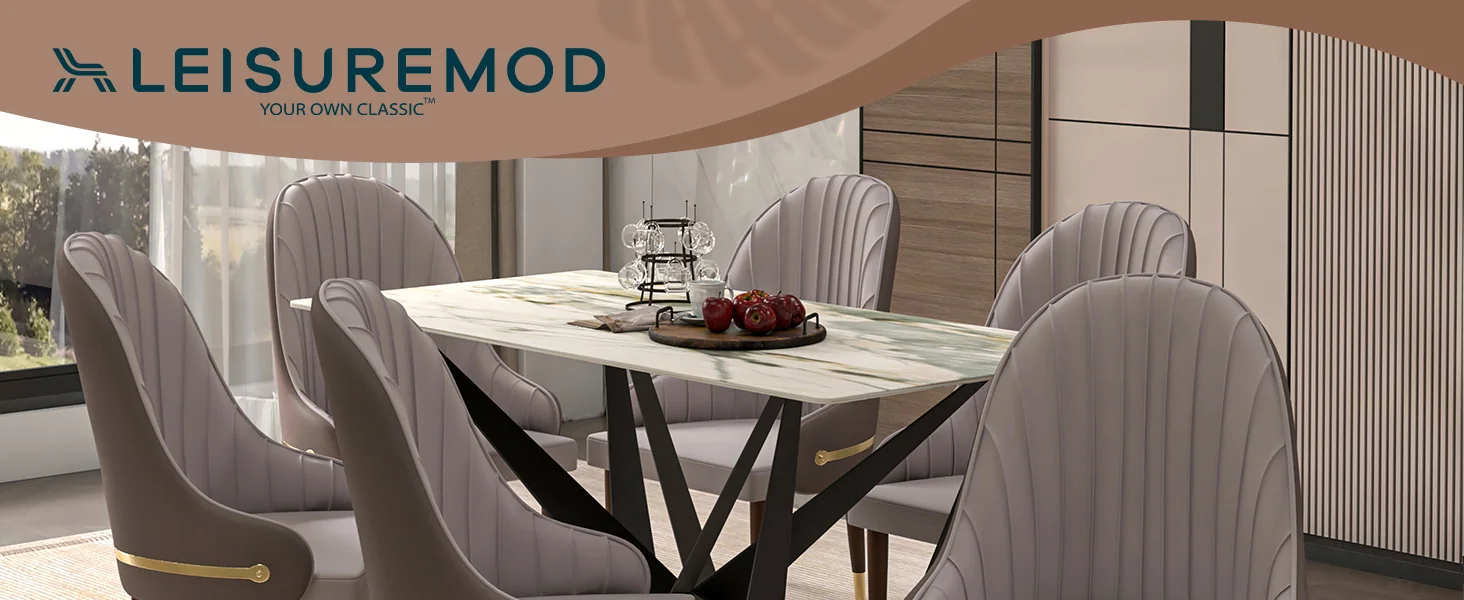 Elara Collection Wooden Dining Chair in Two-Tone Toupe