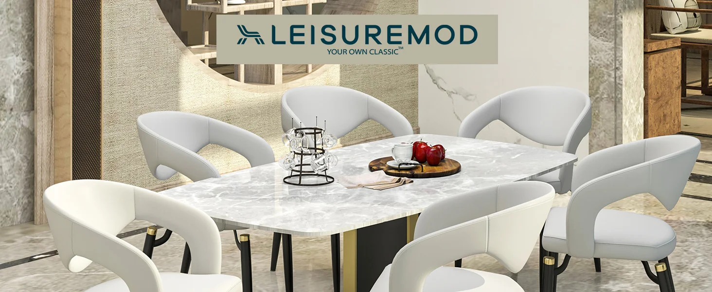 Entice Collection Modern Dining Chair in Grey