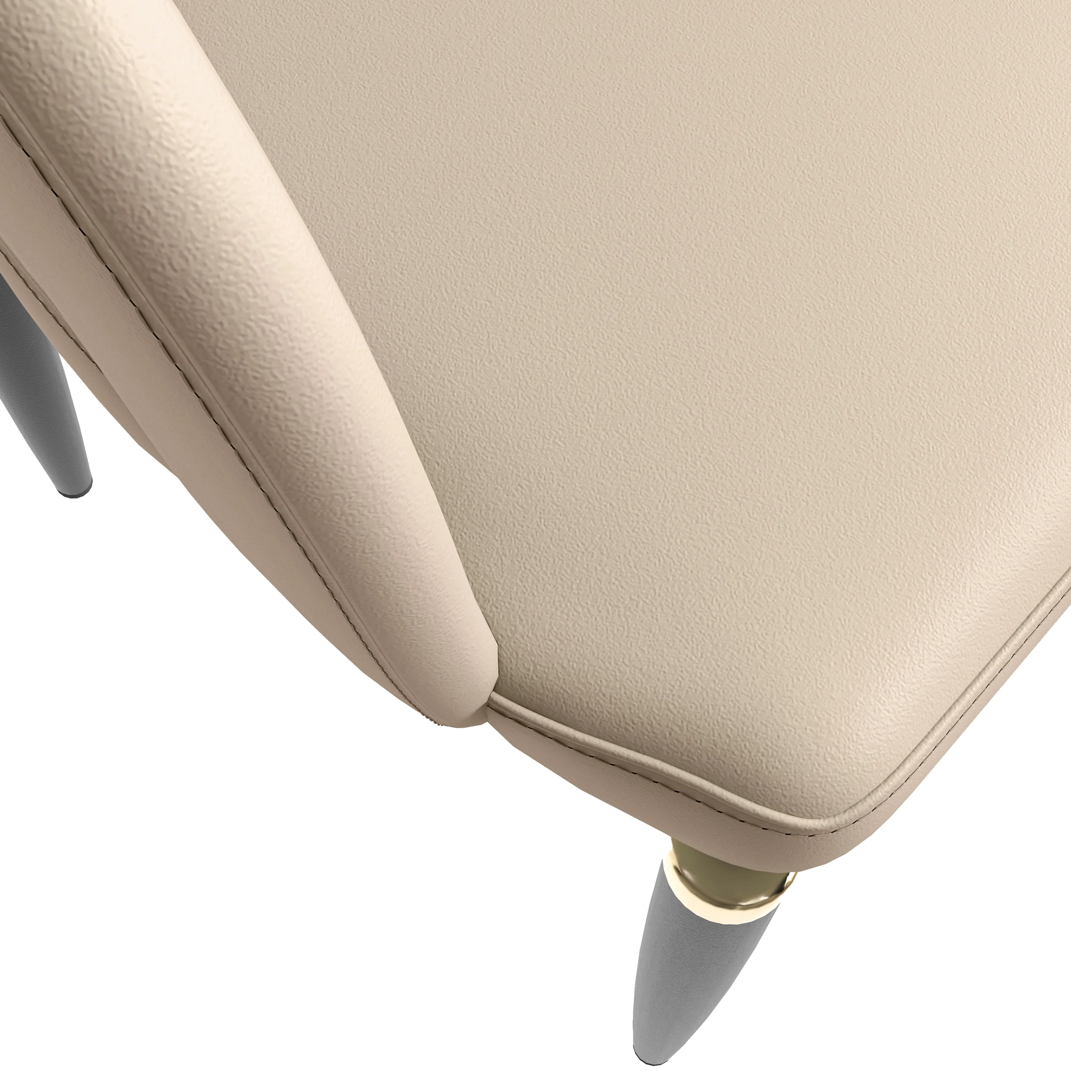 Entice Collection Modern Dining Chair in Grey