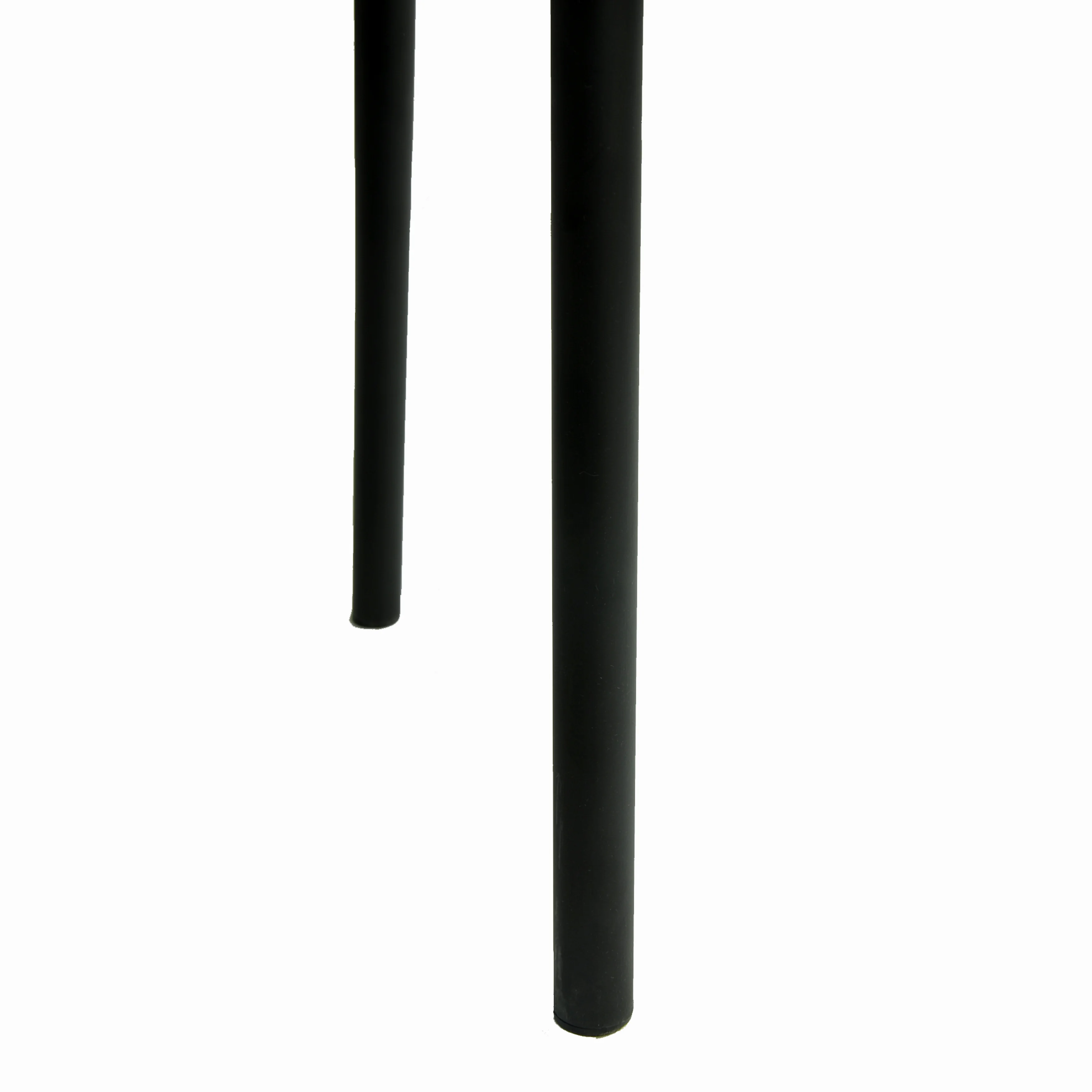 Ervilla Dining Armchair in Black Steel Frame with Black Wicker Back and Black Seat