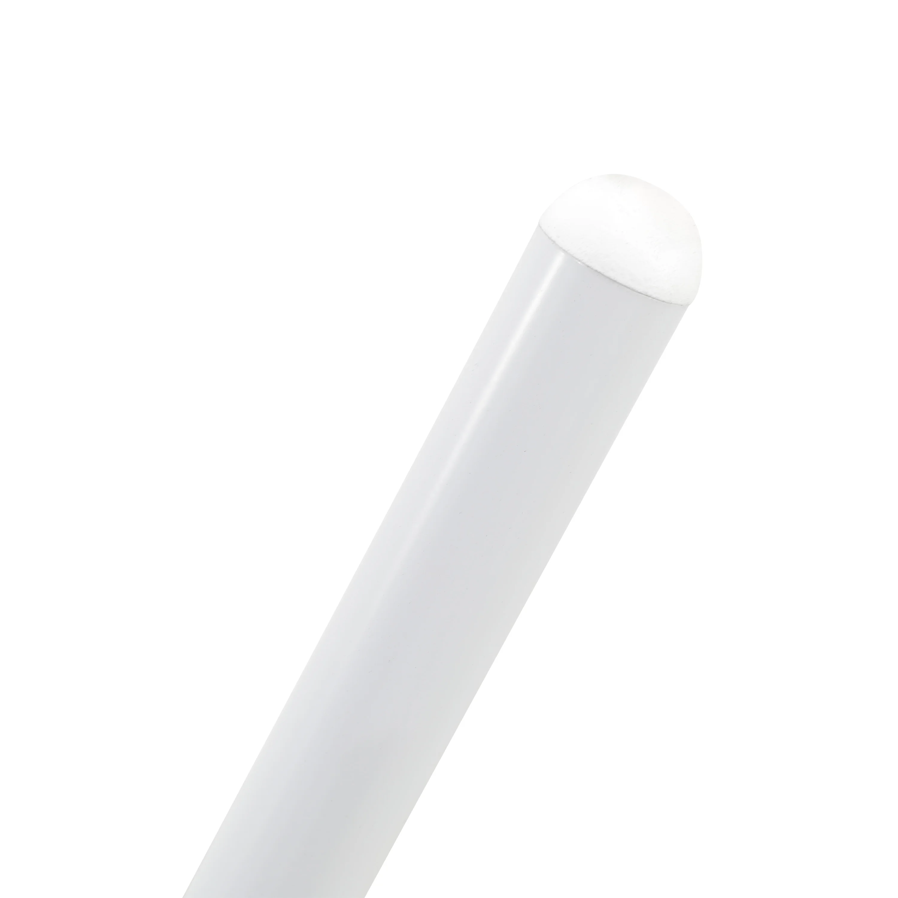 Ervilla Modern Dining Chair with White Powder Coated Steel Legs and Wicker Back, Set of 4