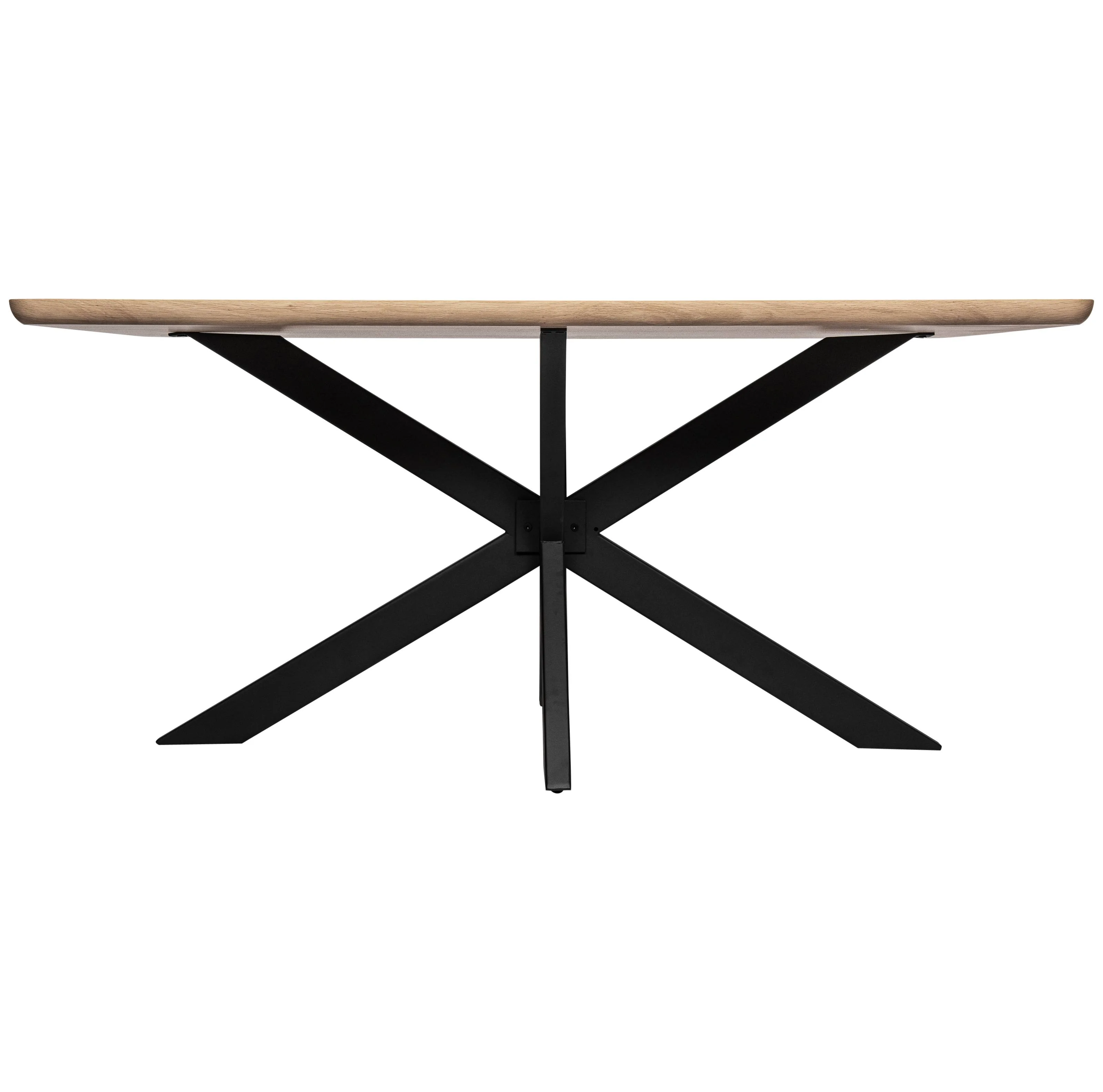 5-Piece Dining Set with 63" Rectangular Dining Table in Maple with 4 Velvet Dining Chairs in White Steel Legs in Black