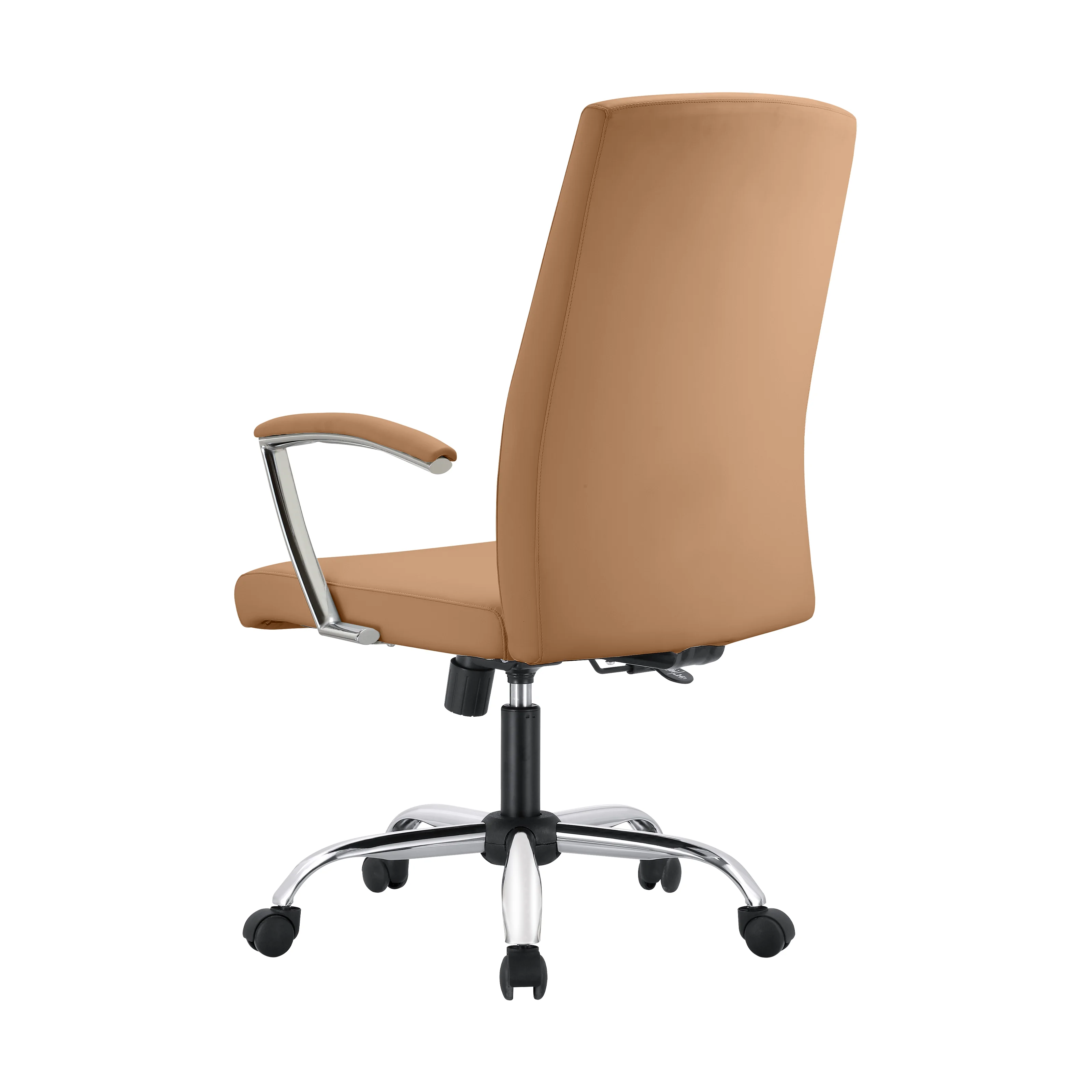 Evander Series Office Chair in Acorn Brown Leather