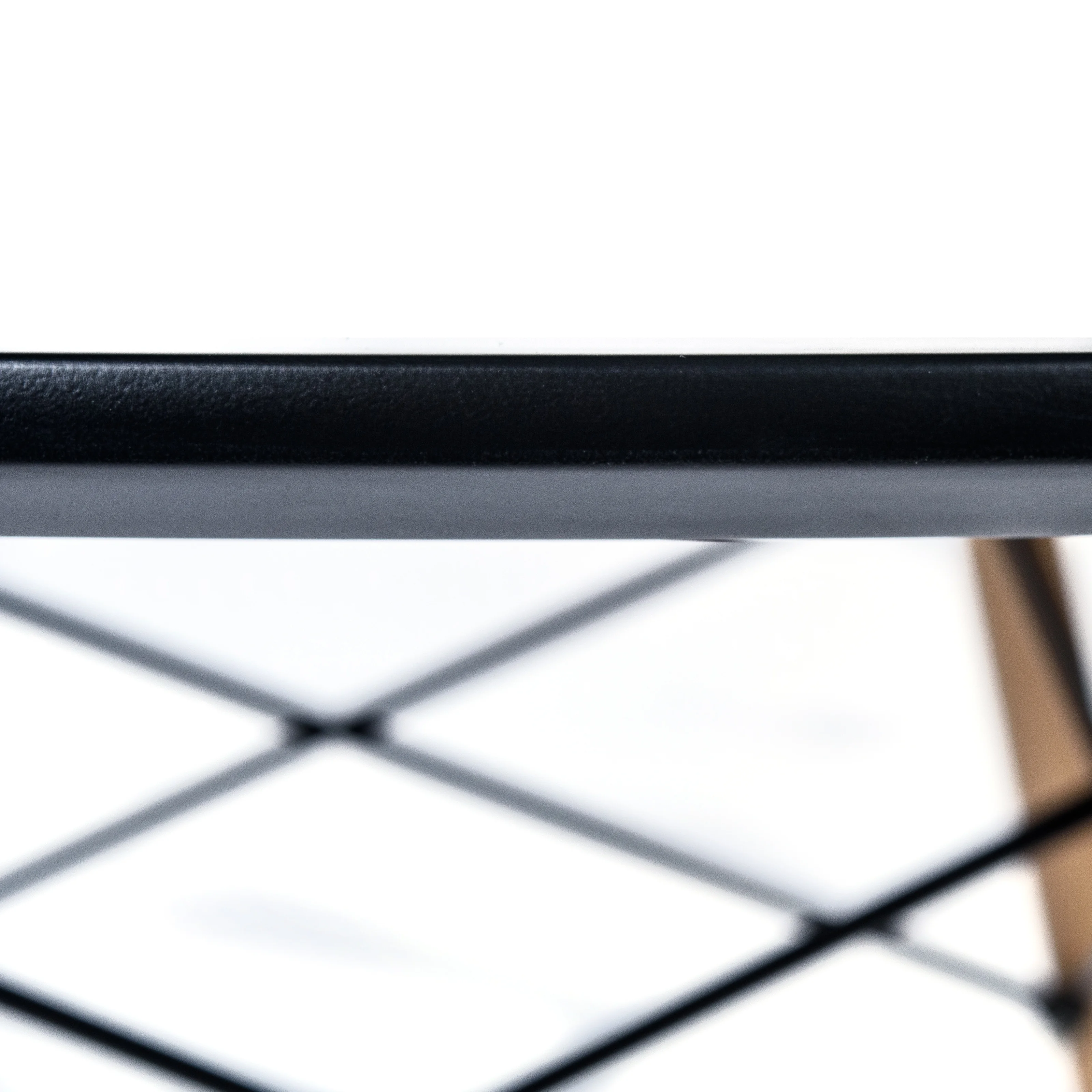 Dover Round Wooden Top Dining Table W/ Natural Wood Eiffel Base