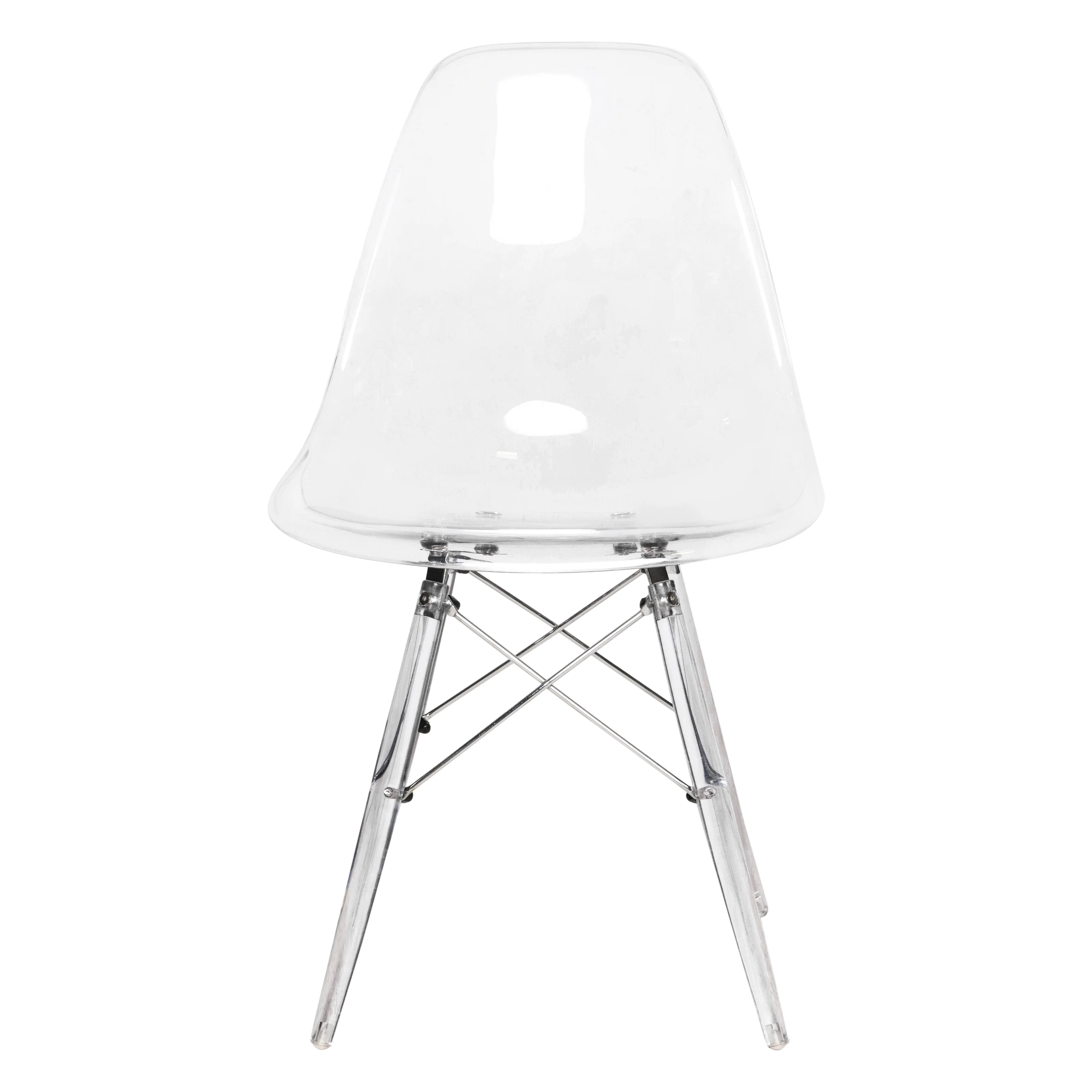 Dover Molded Side Chair with Acrylic Base