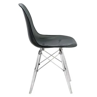 Dover Molded Side Chair with Acrylic Base