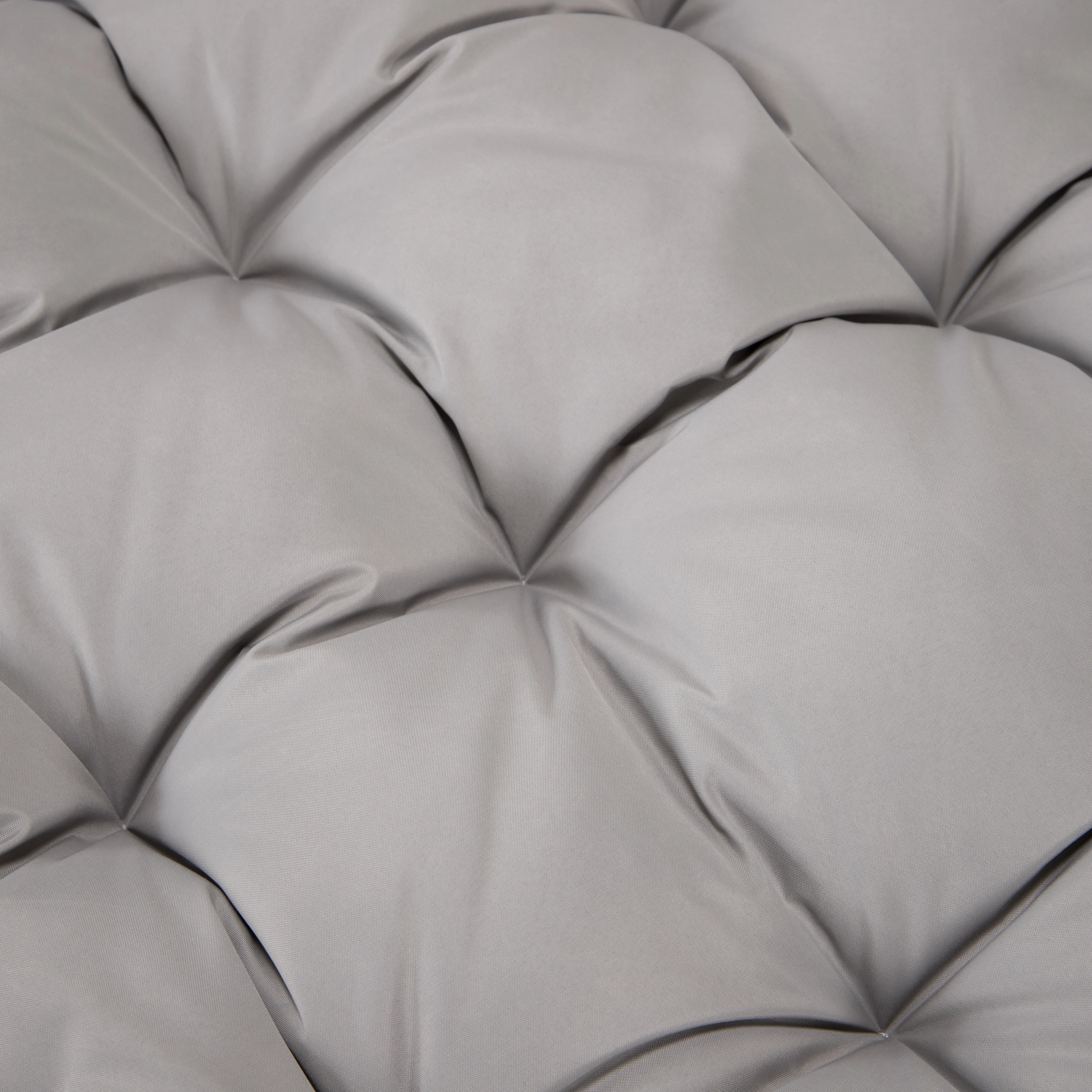 Wicker 2 Person Double Folding Hanging Egg Swing Cushion