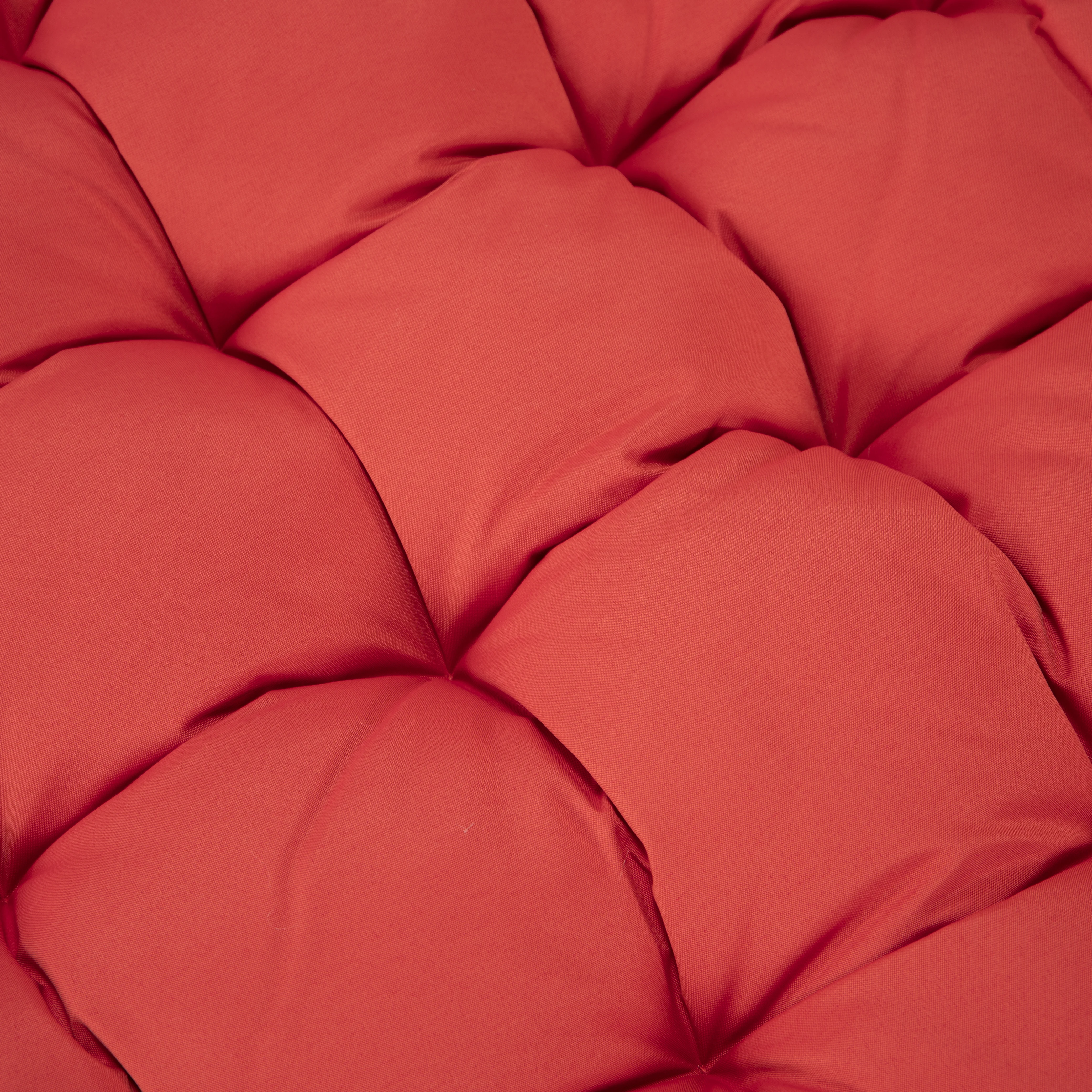 Wicker 2 Person Double Folding Hanging Egg Swing Cushion