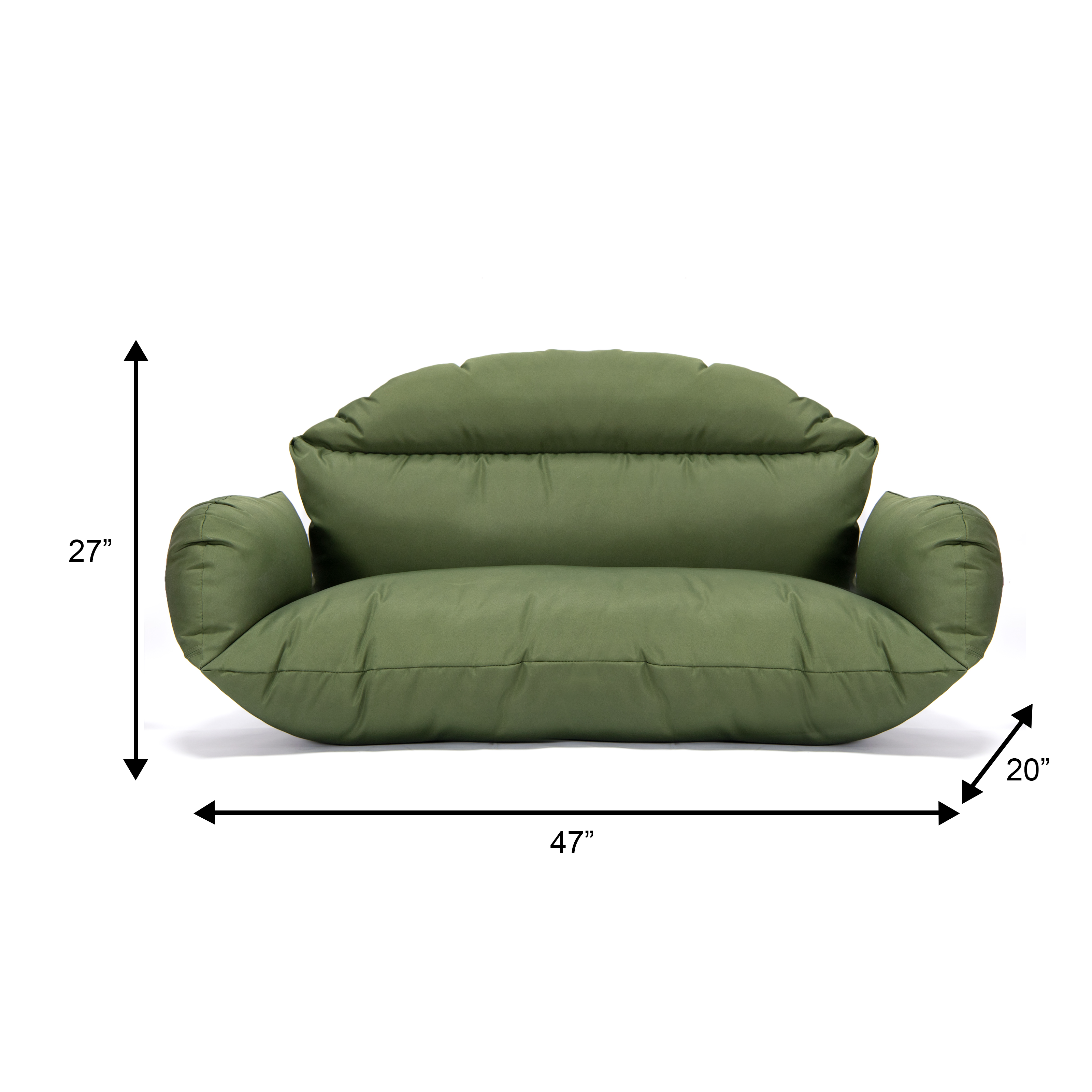 Hanging 2 person Egg Swing Cushion