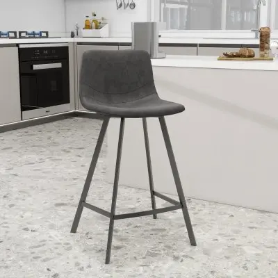 Elland - Counter stool - Grey
