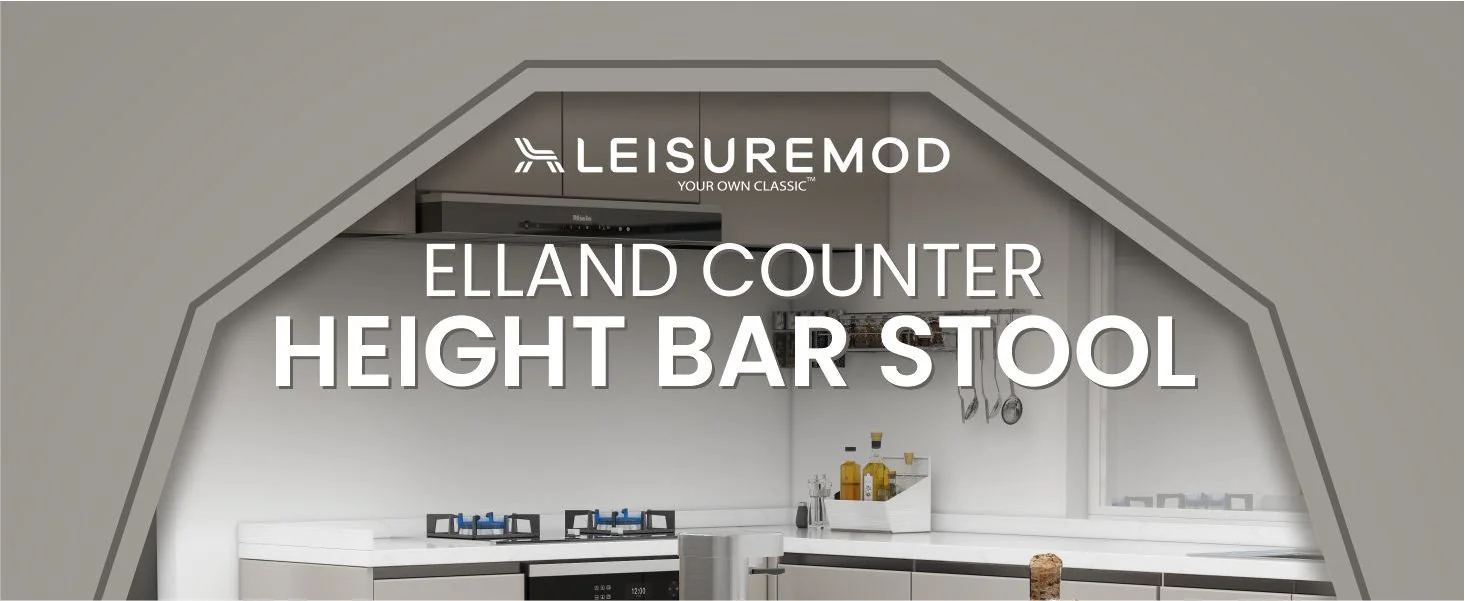 Elland - Counter stool -Light Grey