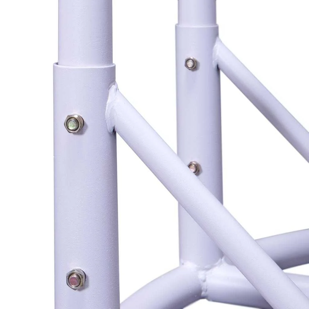 White Wicker Hanging 2 person Egg Swing Chair