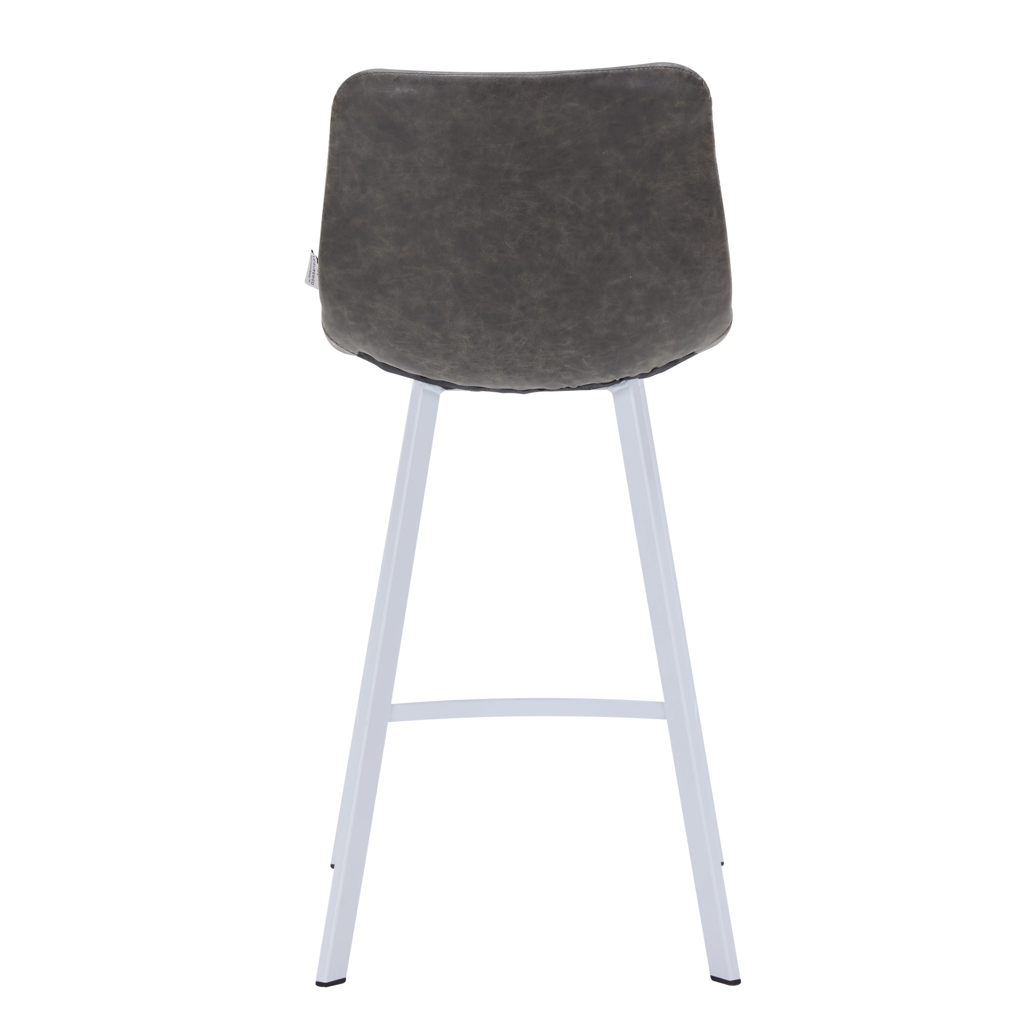 Elland - Counter stool - Grey- White Base