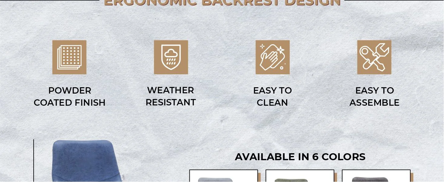 Elland - Bar stool - Peacock Blue - White Base