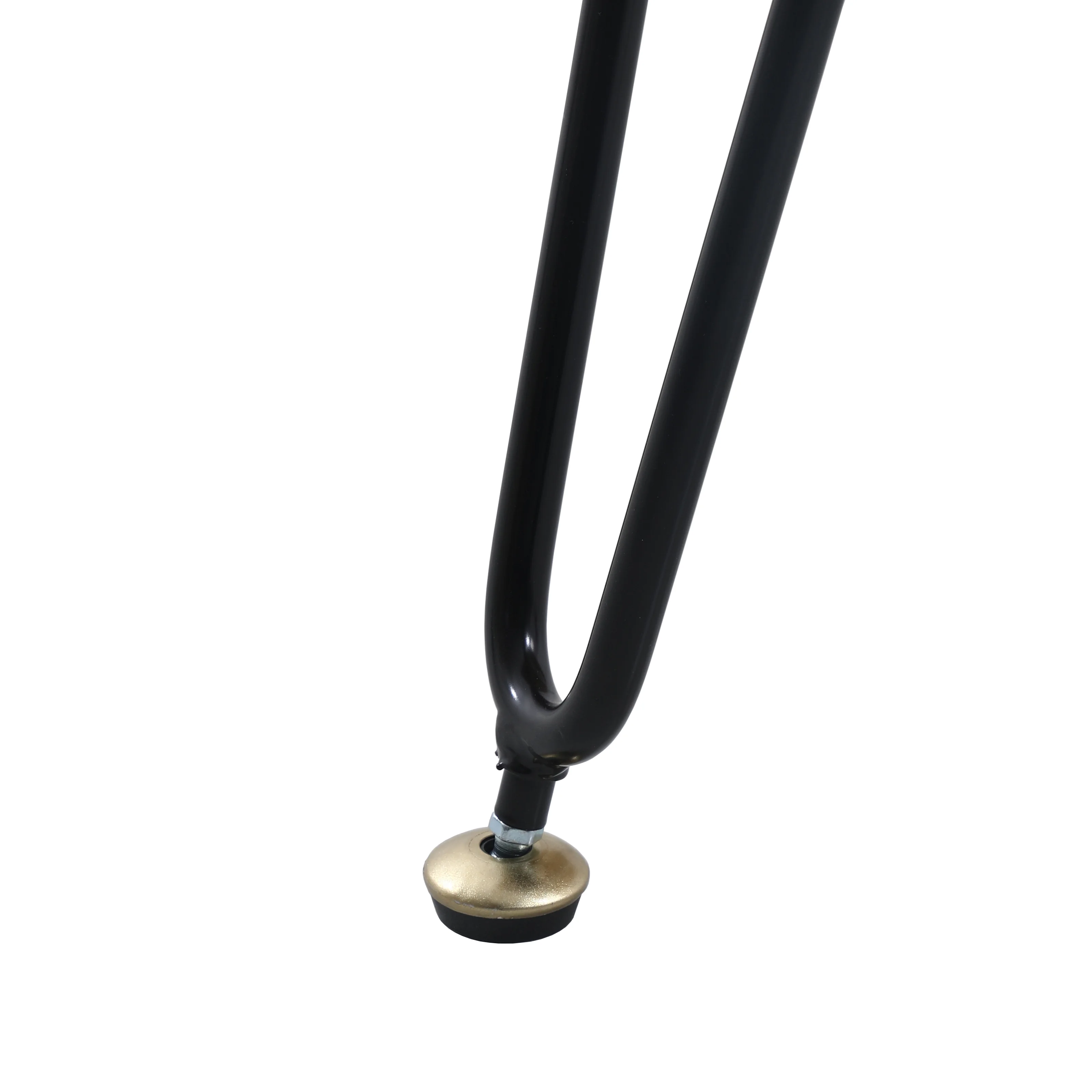 Elmwood Modern Wood Top Coffee Table With Iron Base