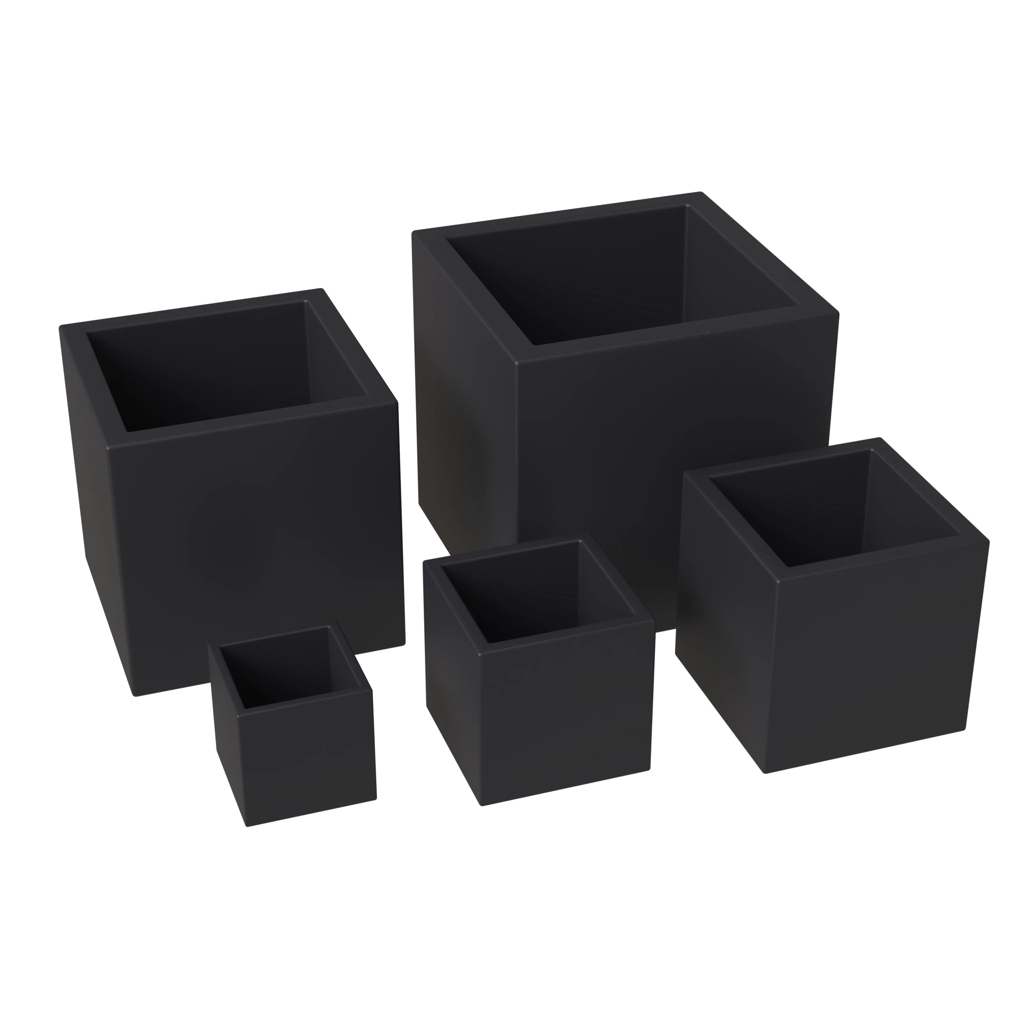 Fern Planter Set Black