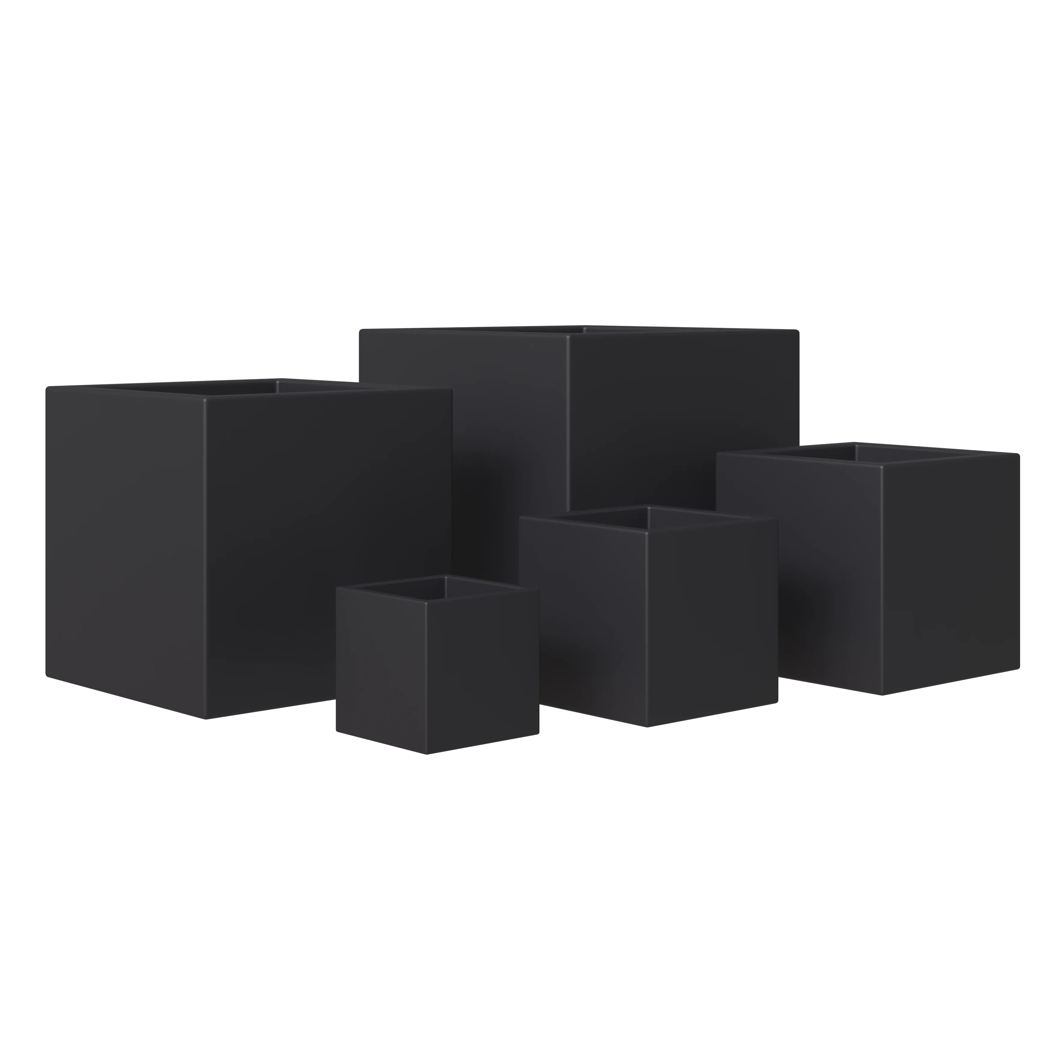 Fern Planter Set Black