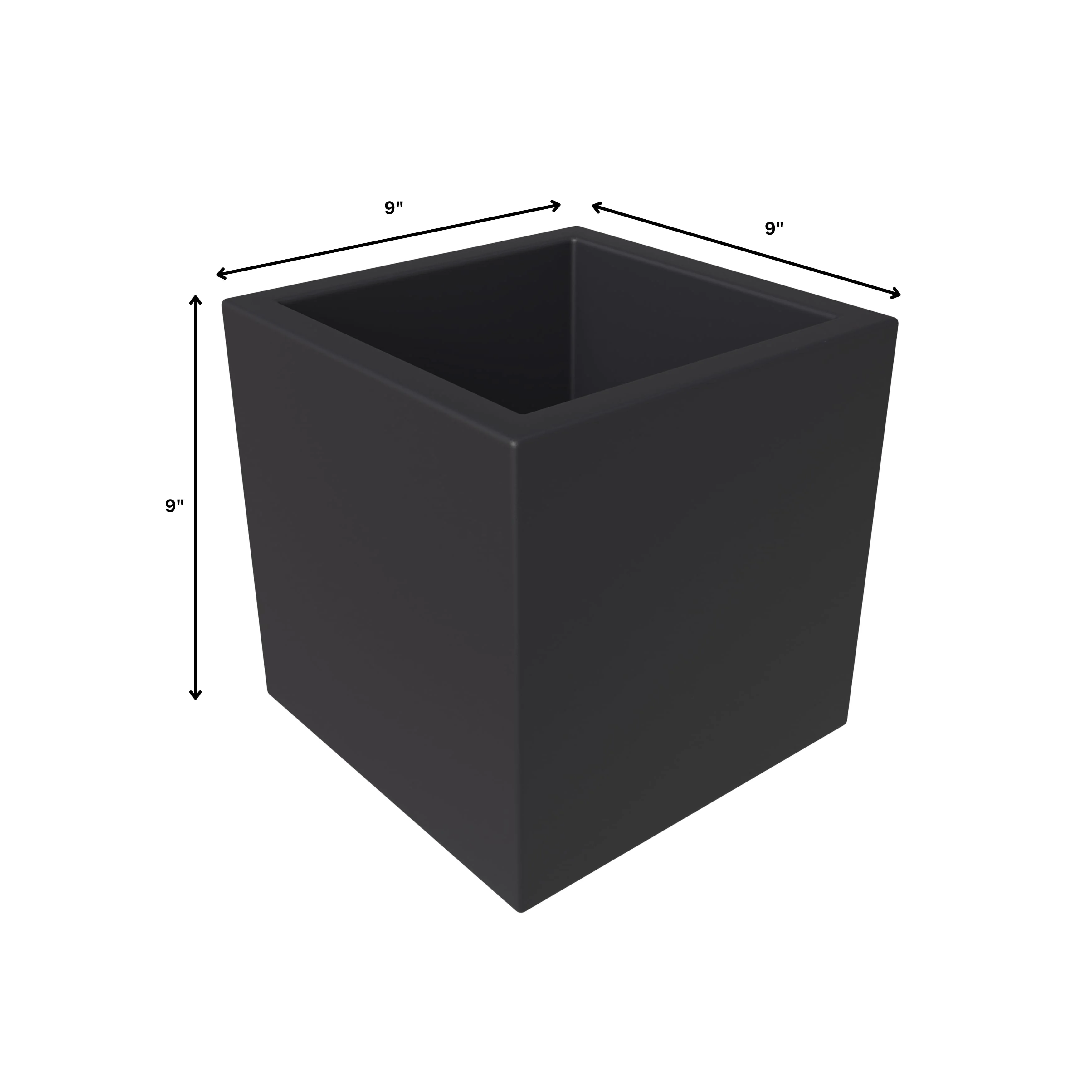 Fern Planter Set Black