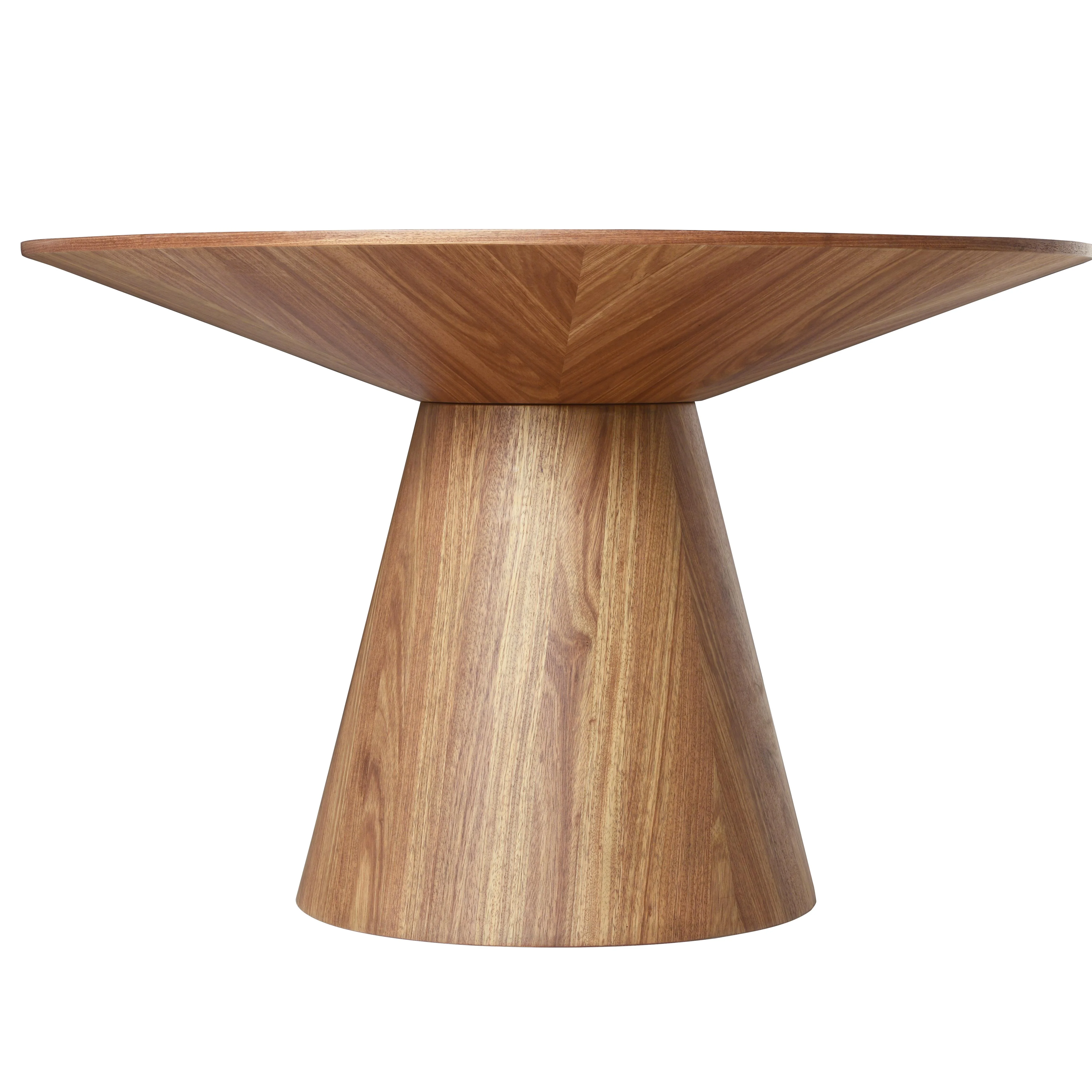 Fynix Collection Modern Dining Table In Natural Wood