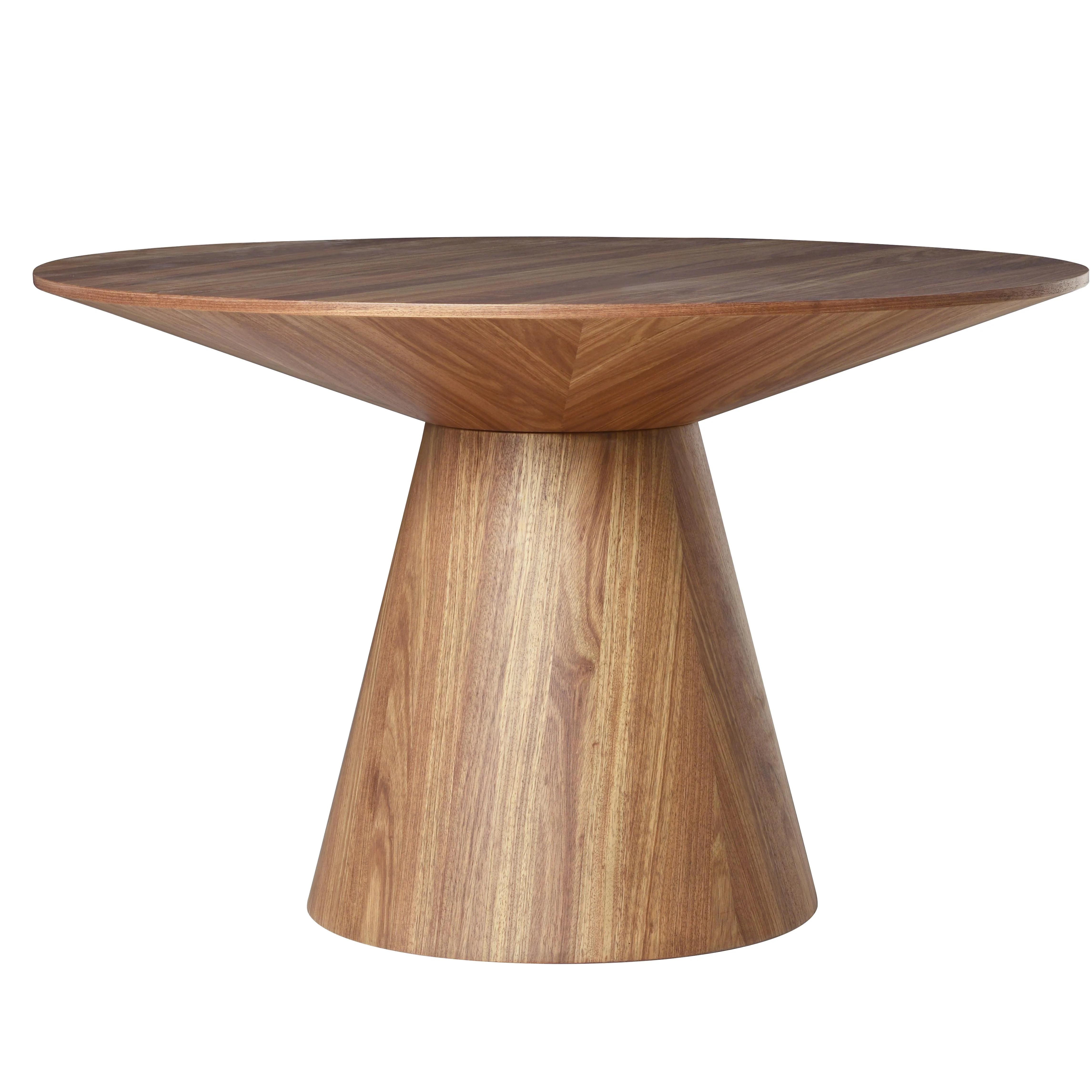 Fynix Collection Modern Dining Table In Natural Wood