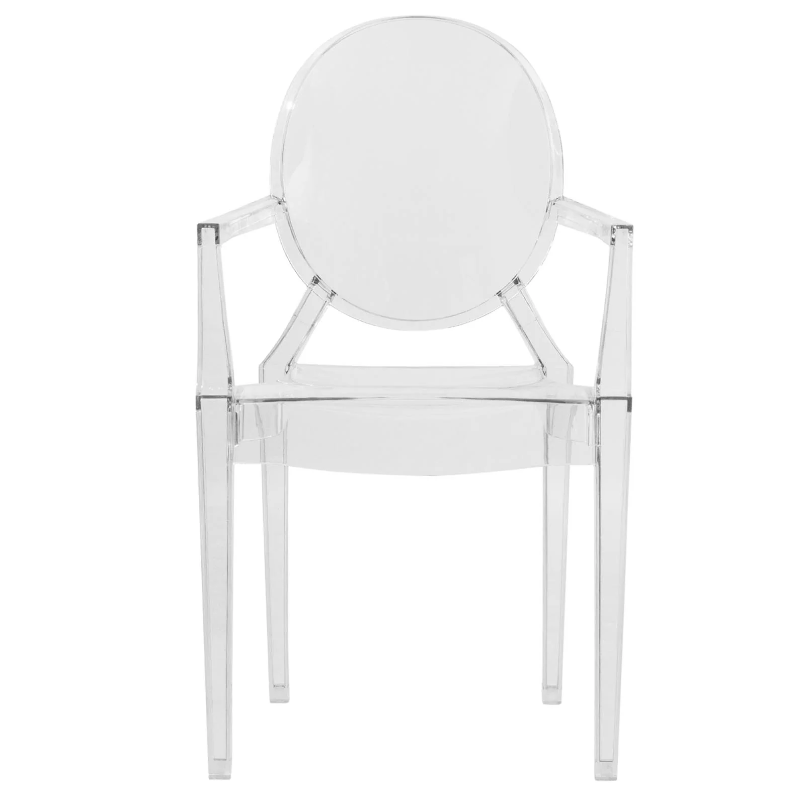 Carroll Modern Acrylic Dining Side Chair