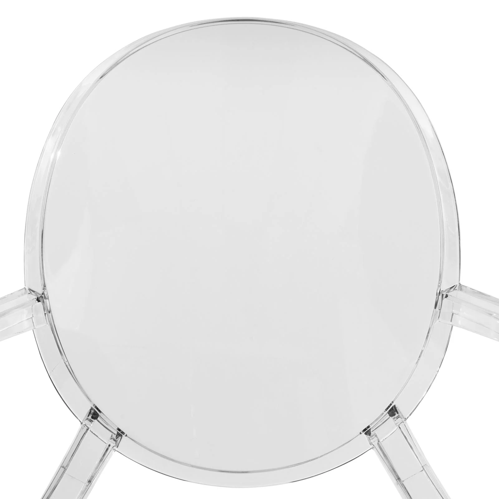 Carroll Modern Acrylic Dining Side Chair, Set of 4