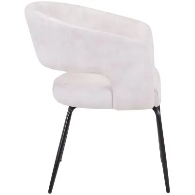 7-Piece Dining Set with Rectangular Sintered Stone Dining Table and 6 Velvet Dining Chairs with Iron Base