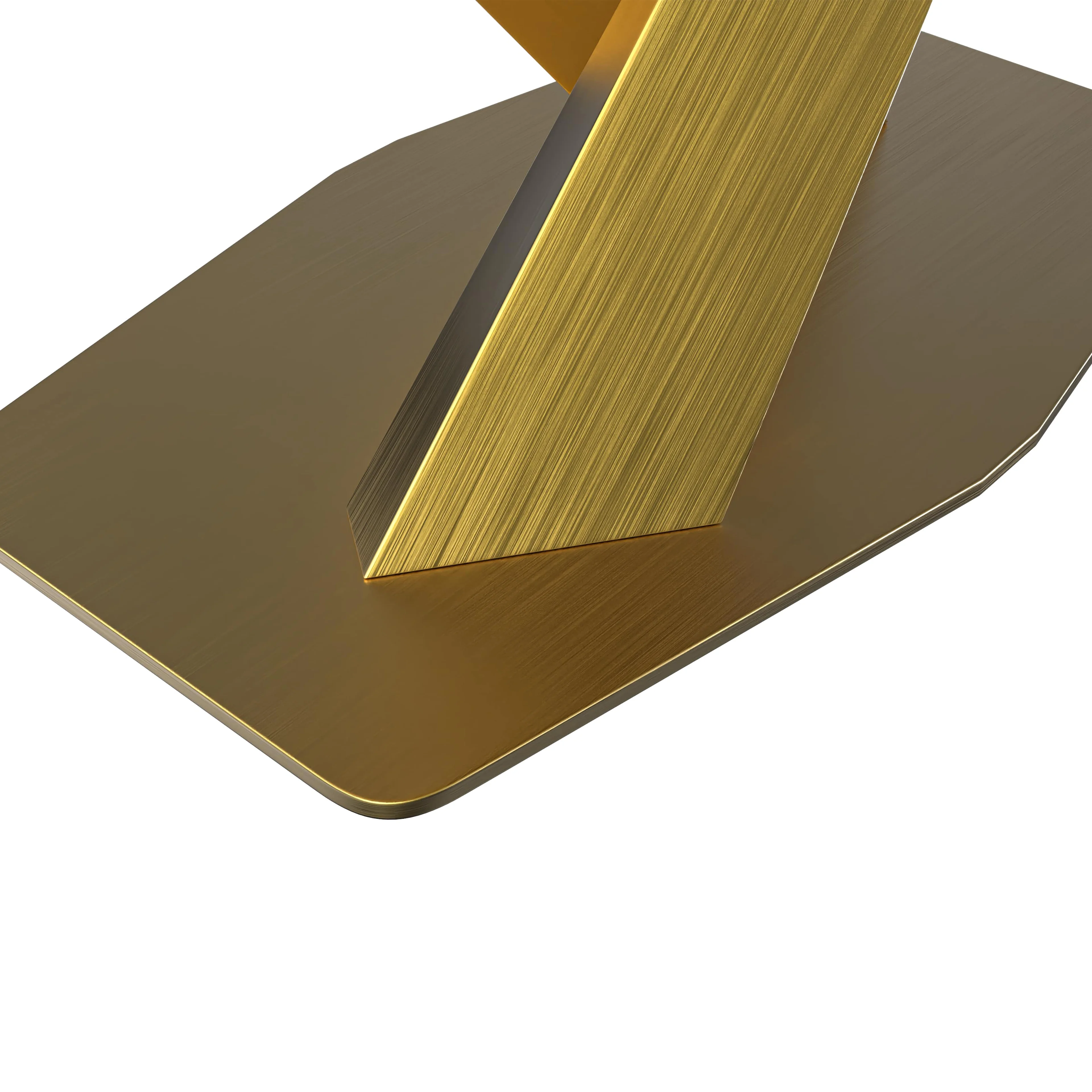 7-Piece Dining Set with Rectangular Sintered Stone Dining Table Gold Base and 6 Velvet Dining Chairs with Iron Base