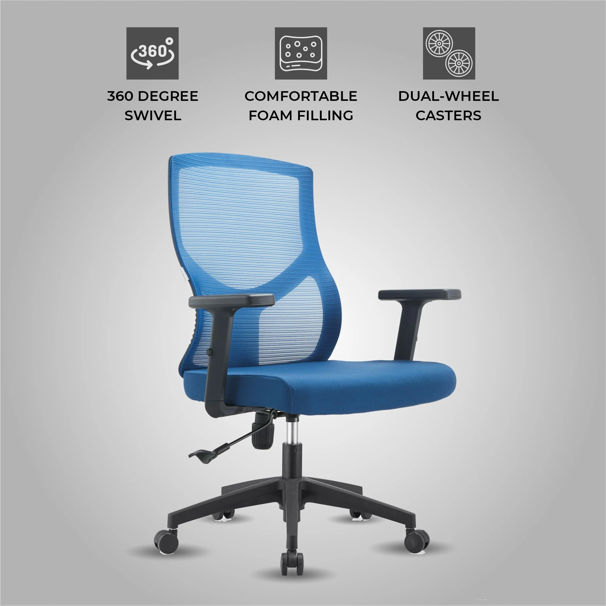 Office Glen Series Office Task Chair In Blue
