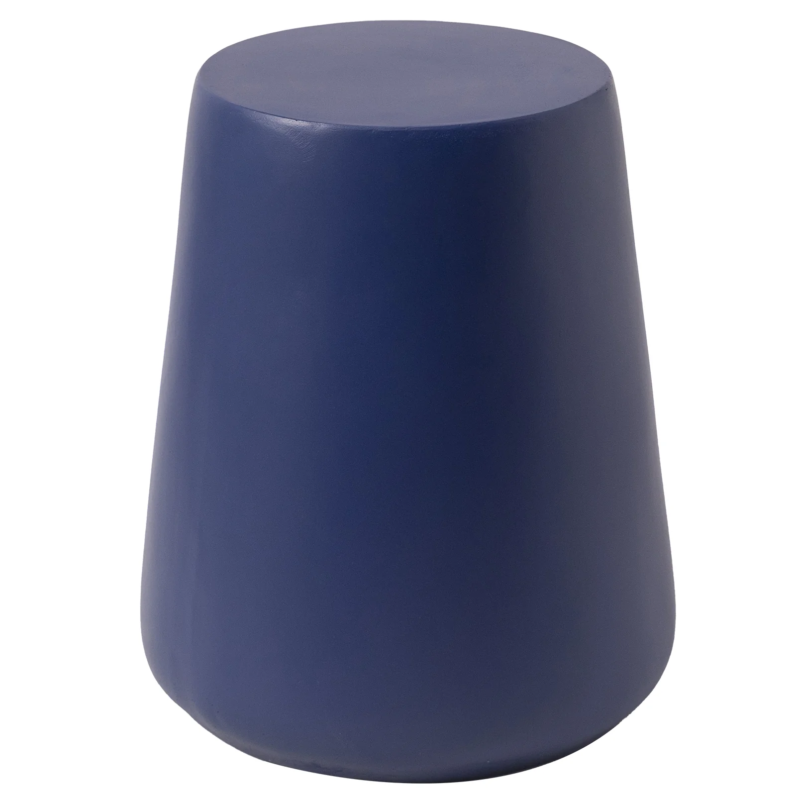 Modern Side End Table Glint Series In Saphire Blue