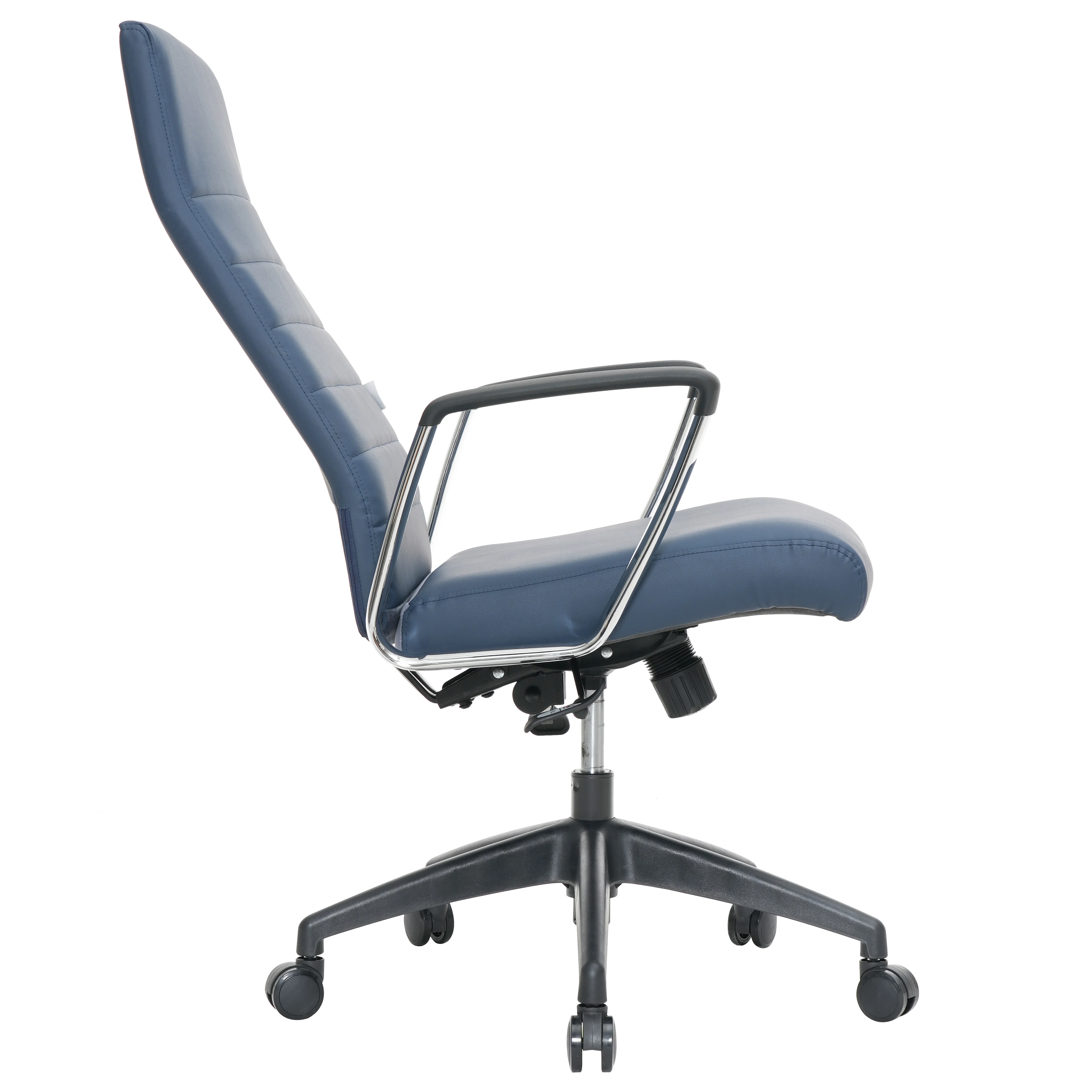 Hilton Modern High-Back Leather Office Chair