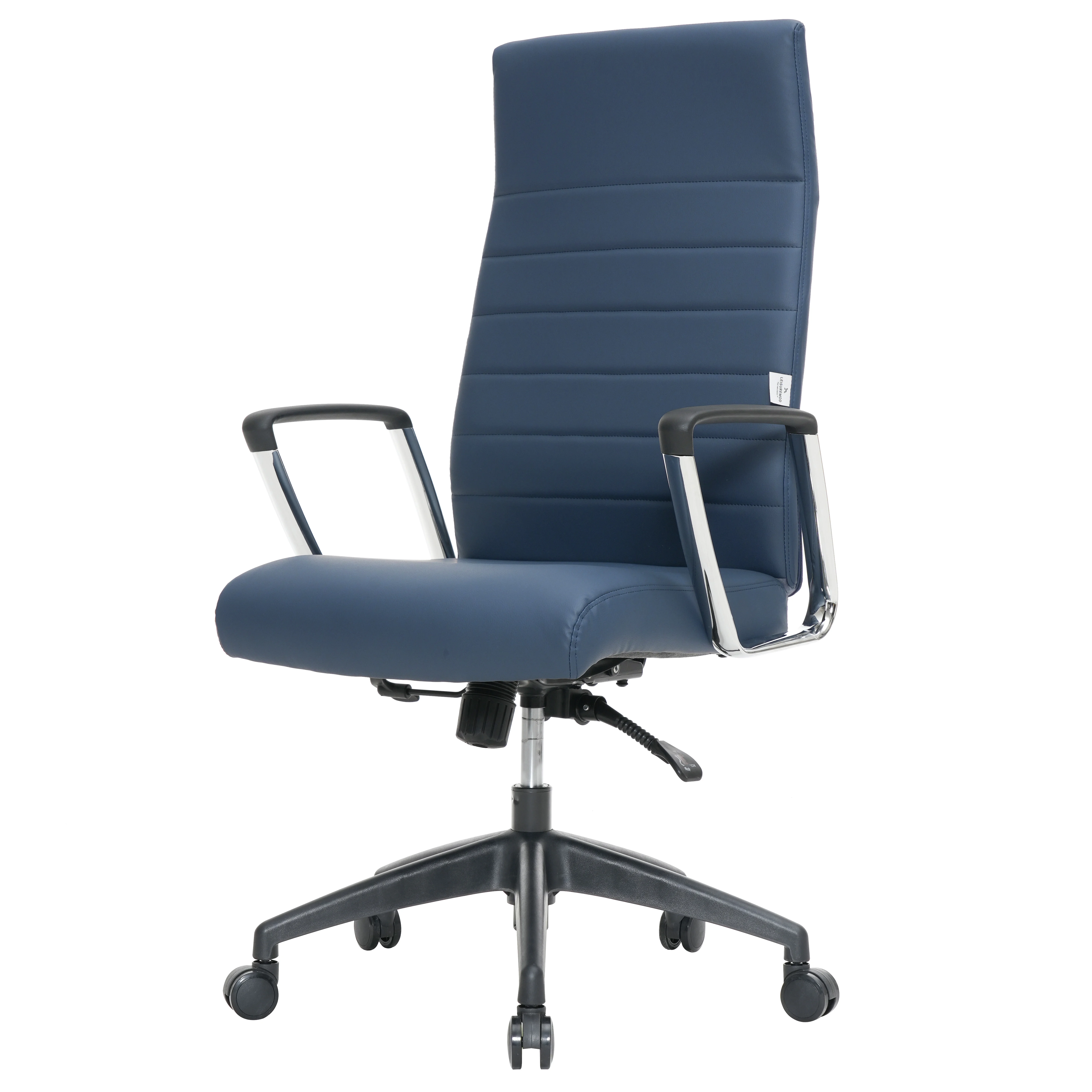 Hilton Modern High-Back Leather Office Chair