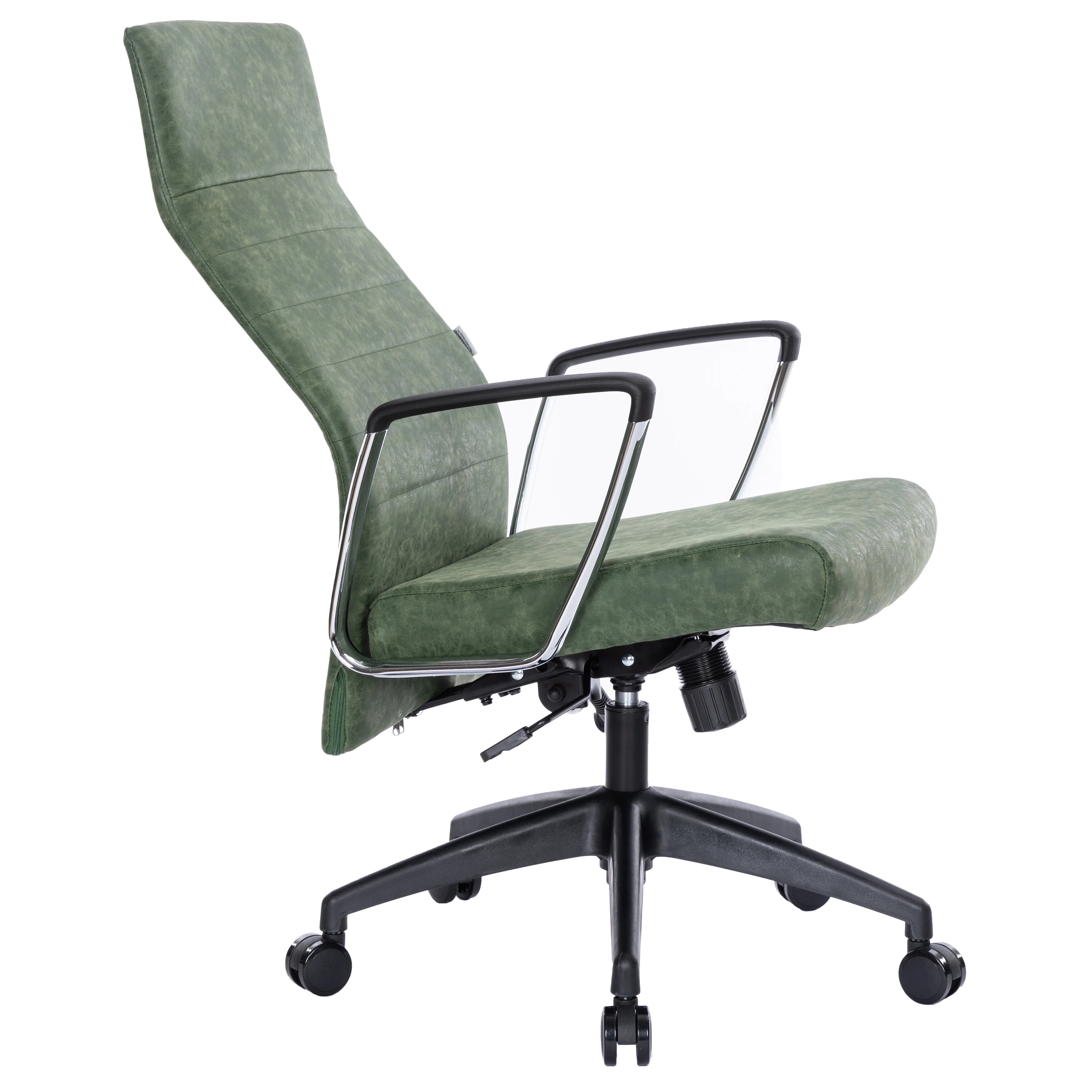 Hilton Leather Office Chair in Green