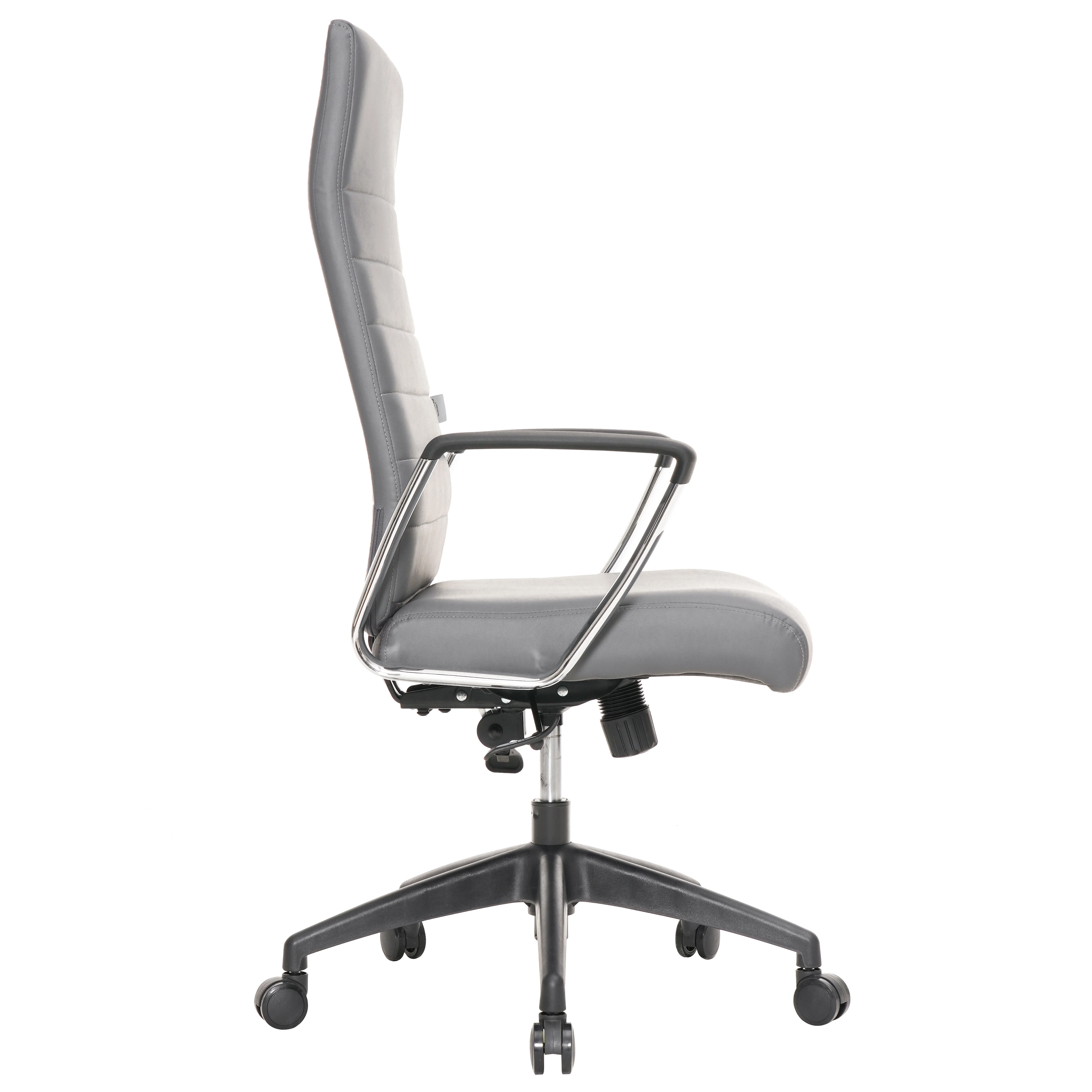 Hilton Modern High-Back Leather Office Chair