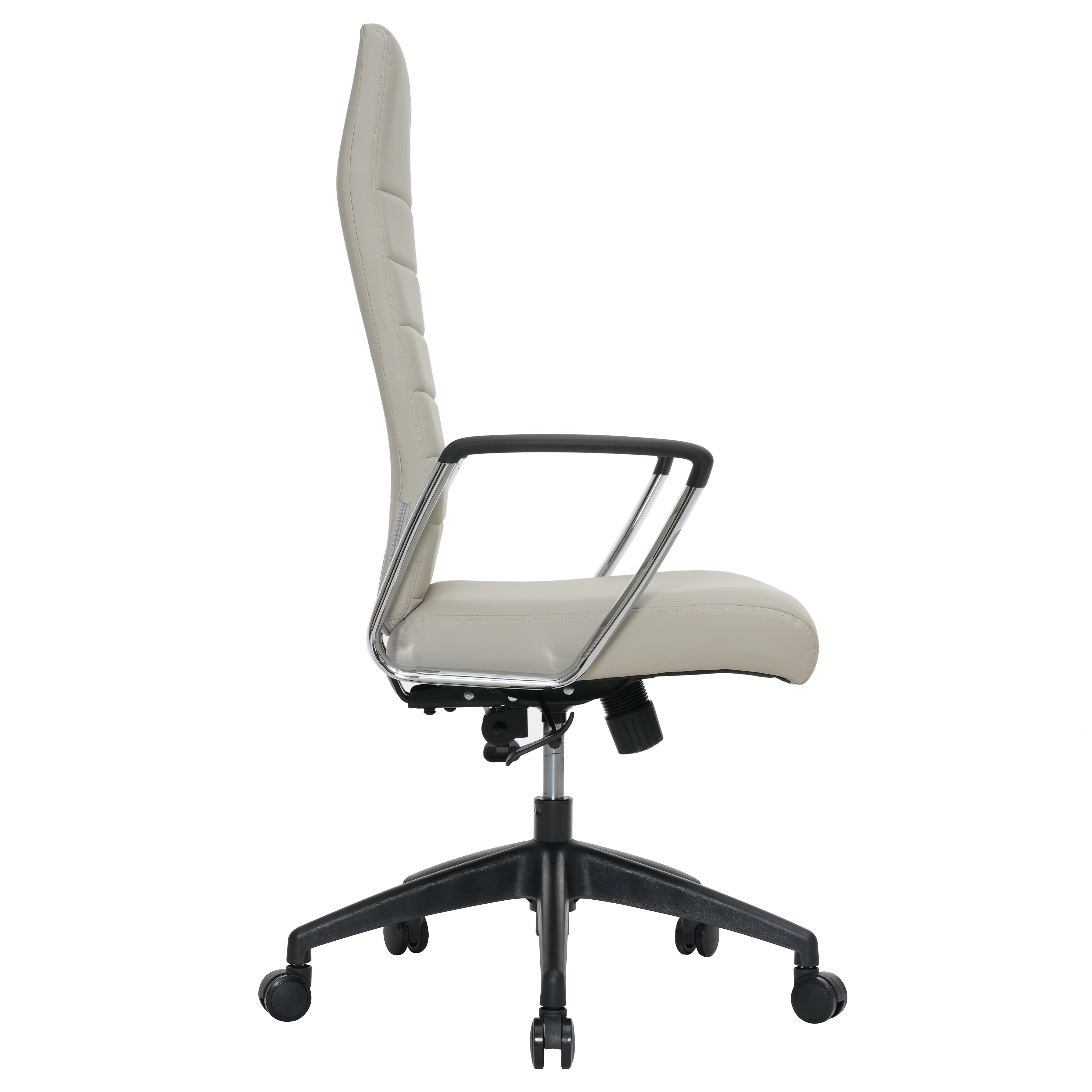 Hilton Modern High-Back Leather Office Chair