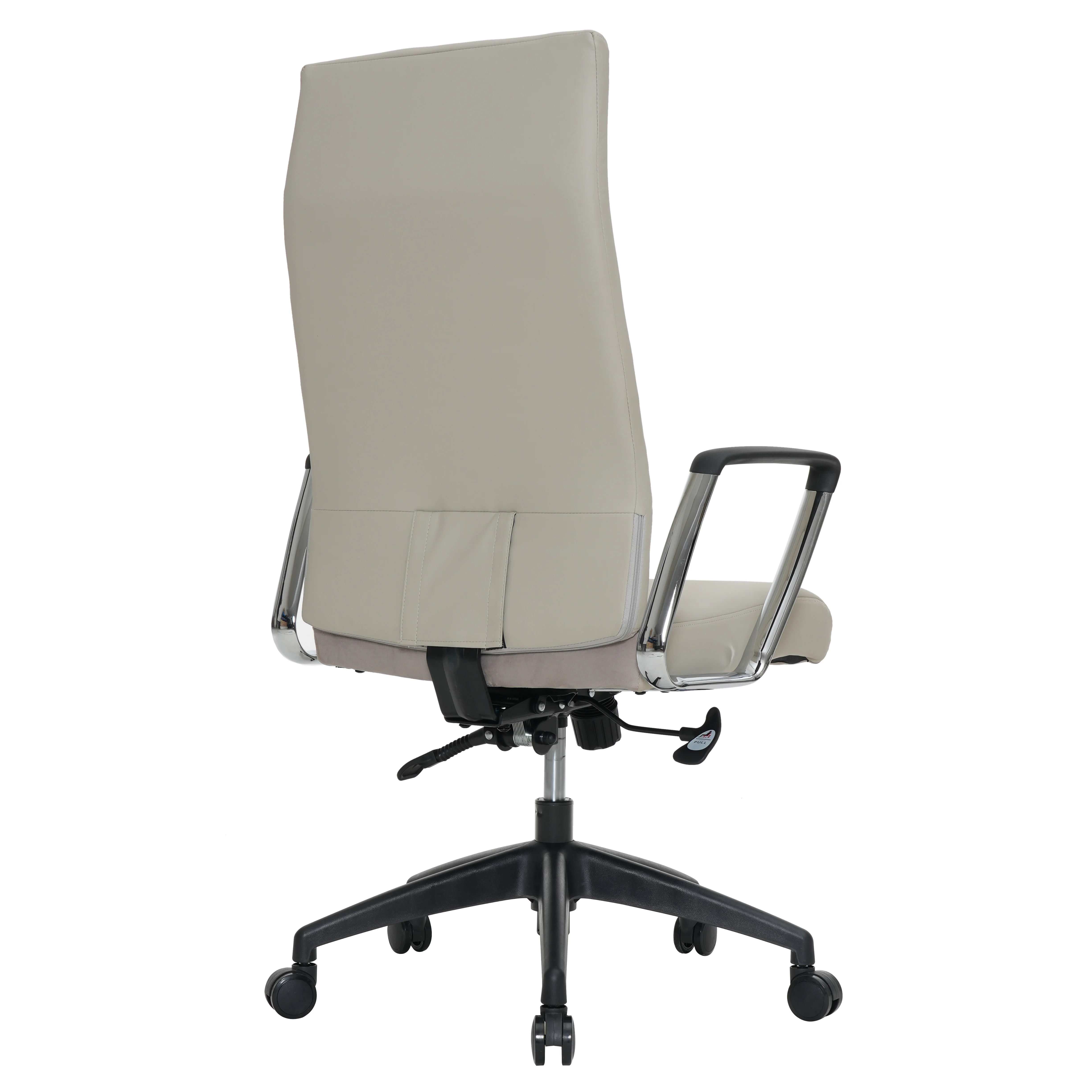 Hilton Modern High-Back Leather Office Chair
